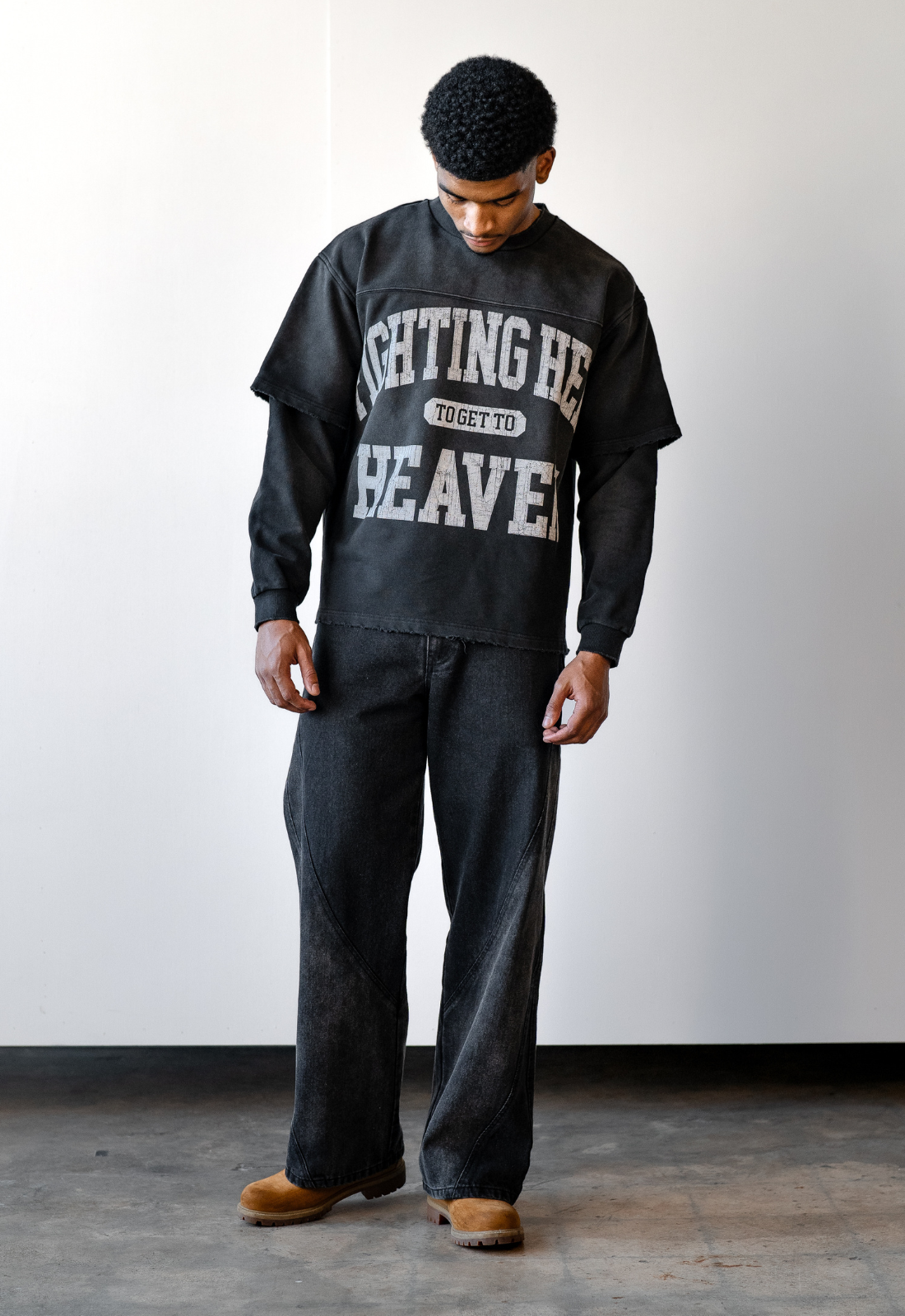 "FIGHTING HELL" JERSEY TEE