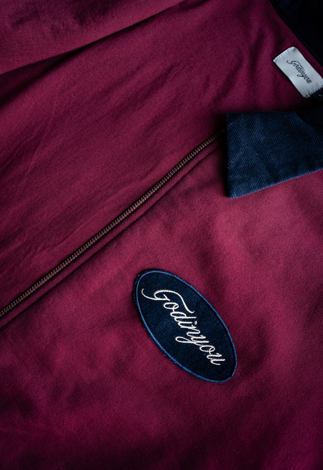 "IMAGINE" CORDUROY FULL-ZIP JACKET
