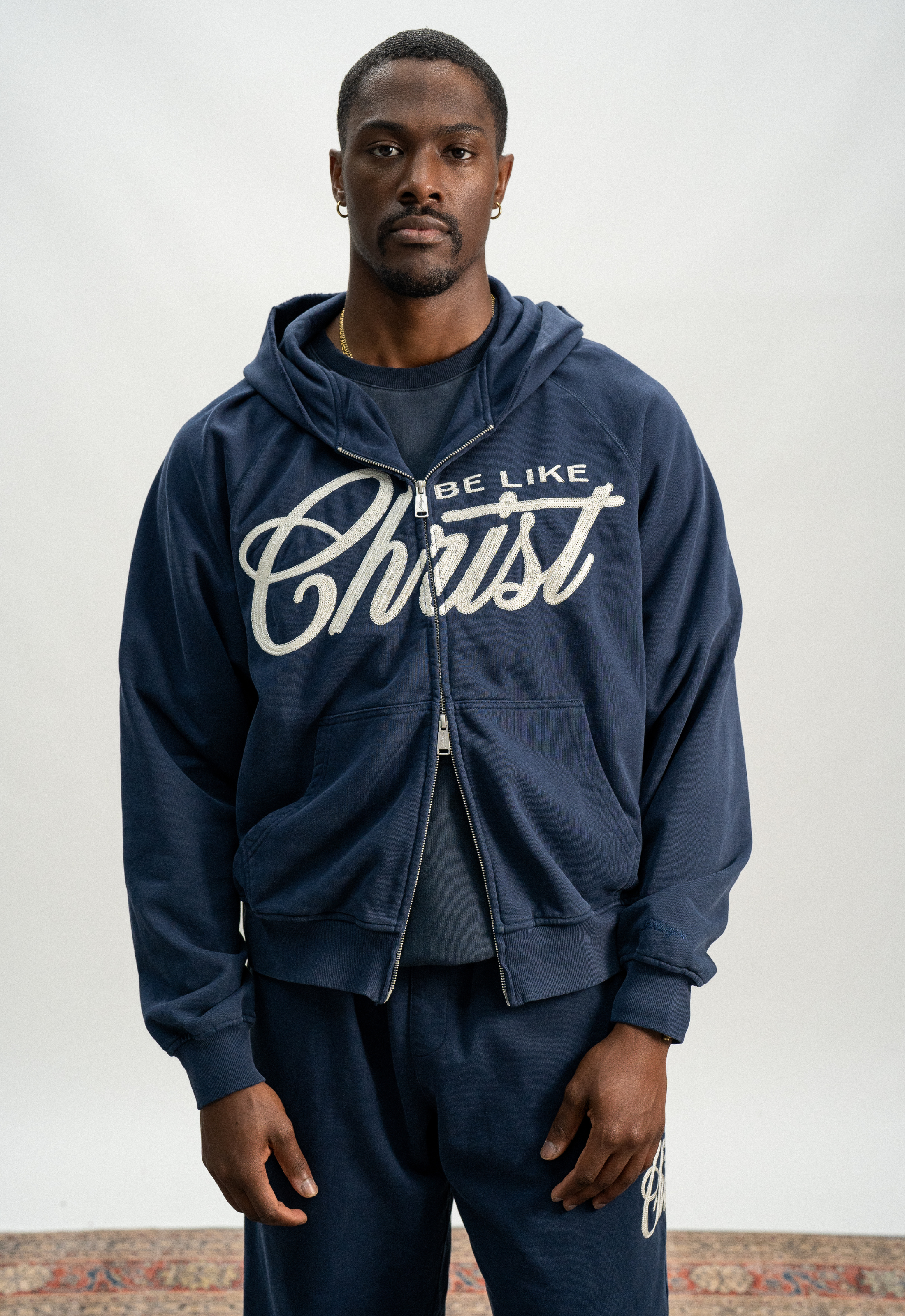 "BE LIKE CHRIST" ZIP-UP HOODIE