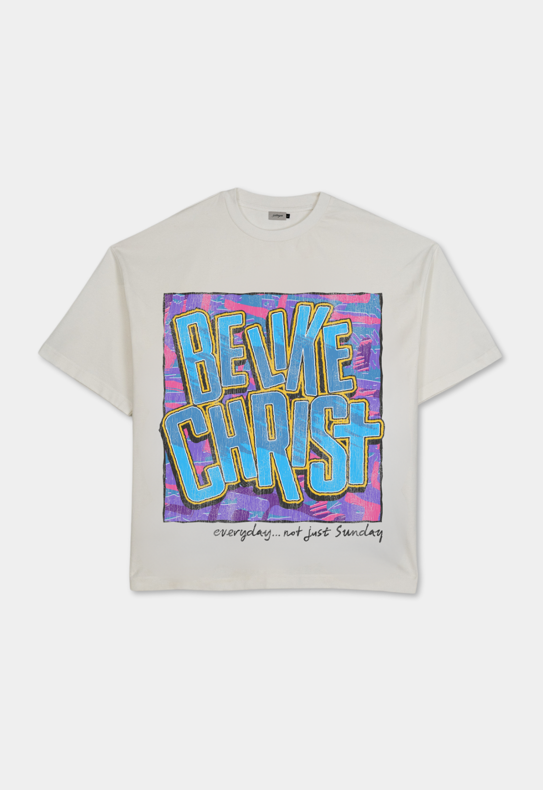 "BE LIKE CHRIST" BOXY TEE