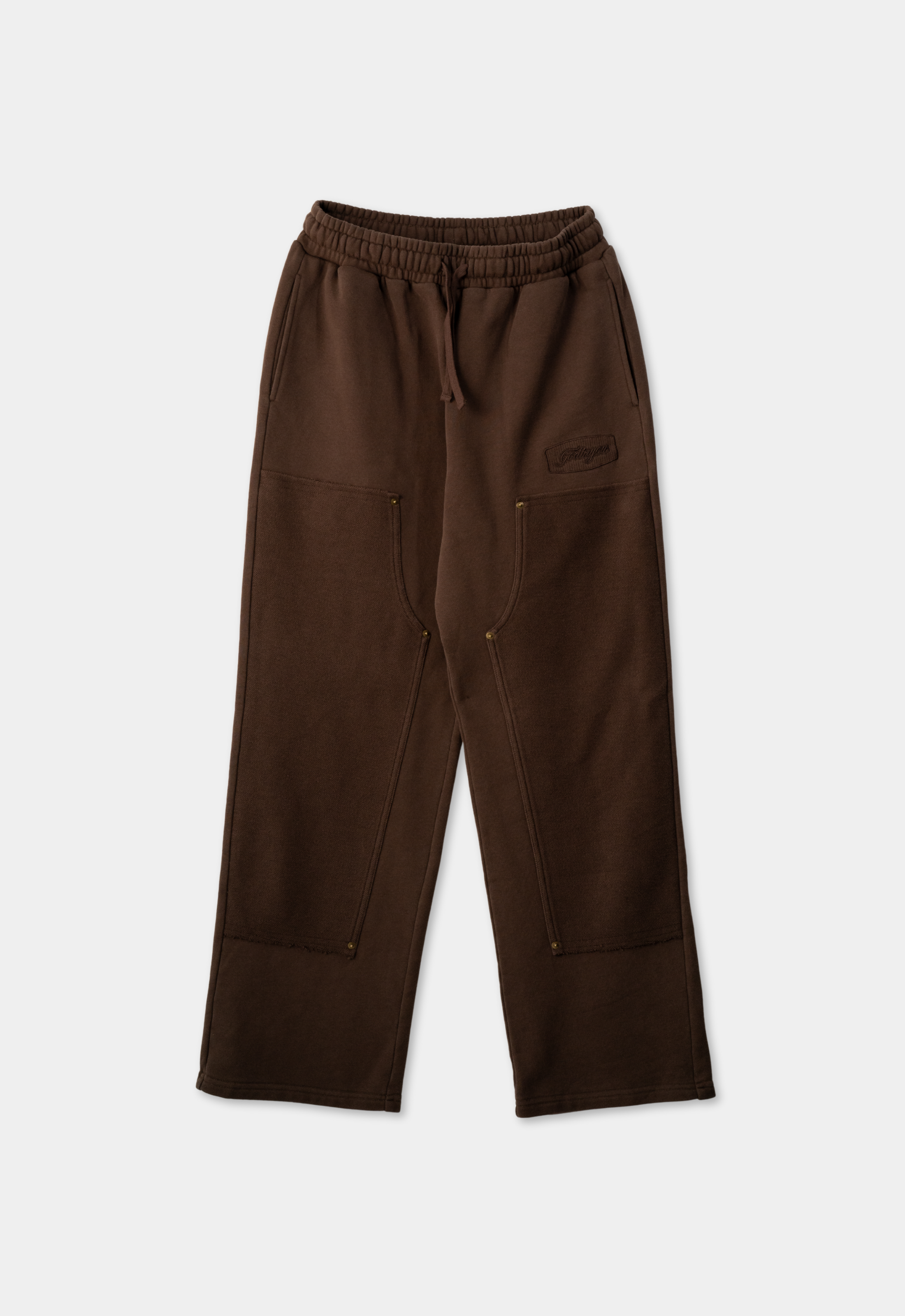 "CARPENTER" SWEATPANTS (BROWN)