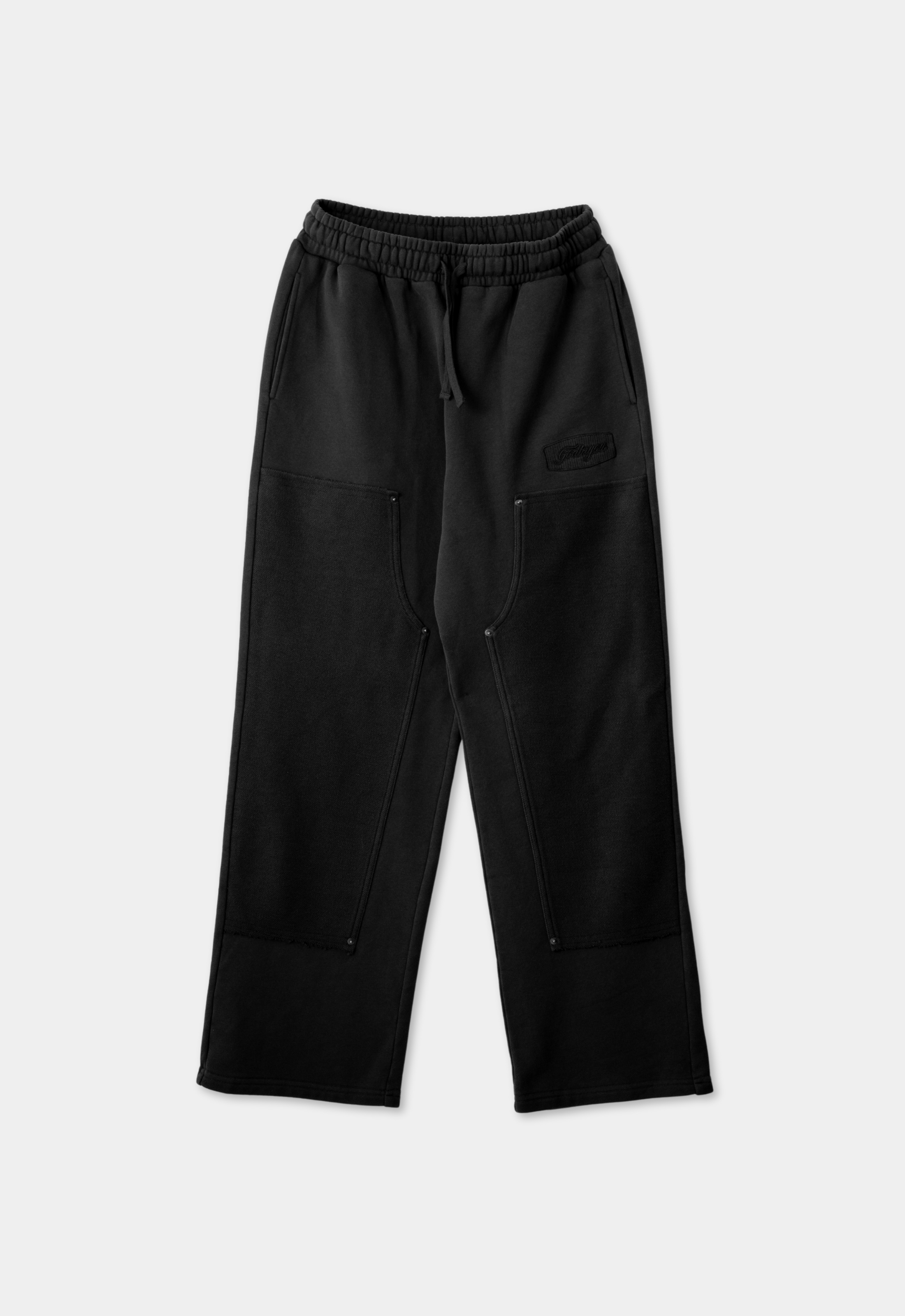"CARPENTER" SWEATPANTS (BLACK)