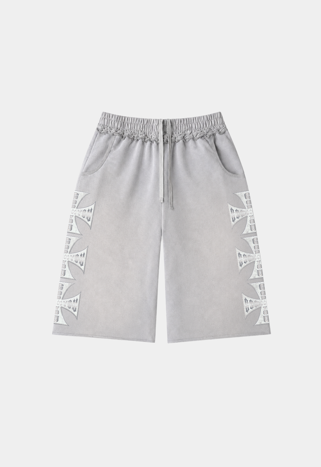 "CHOPPER" SWEATSHORTS (GREY)