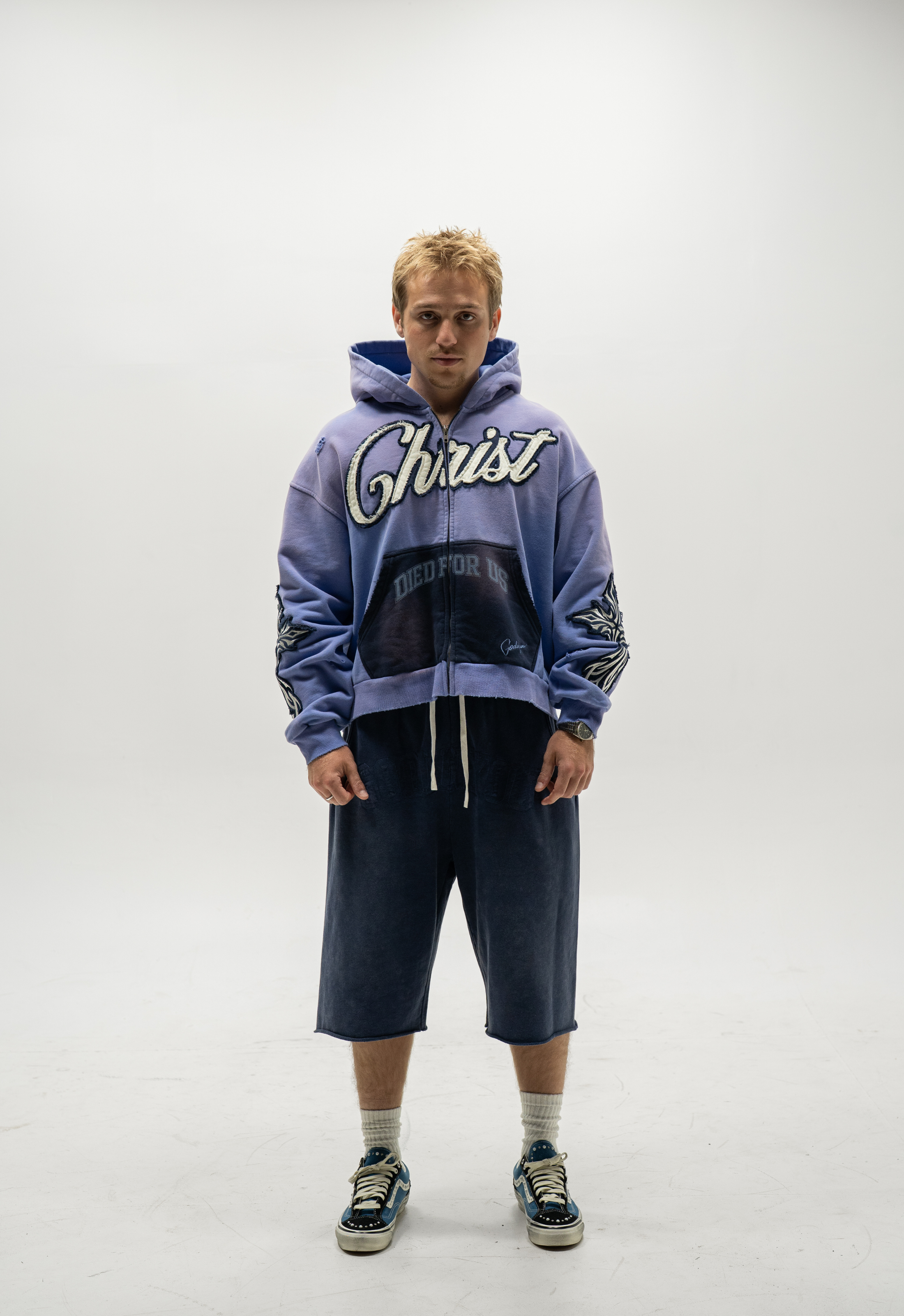 "CHRIST" ZIP-UP HOODIE