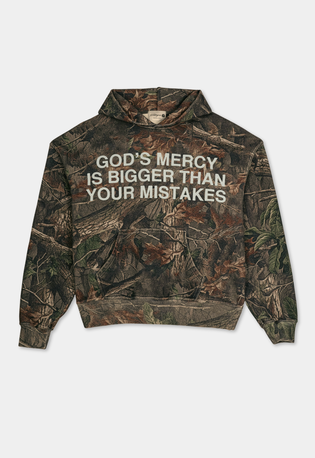 "ENDLESS MERCY" CAMO HOODIE