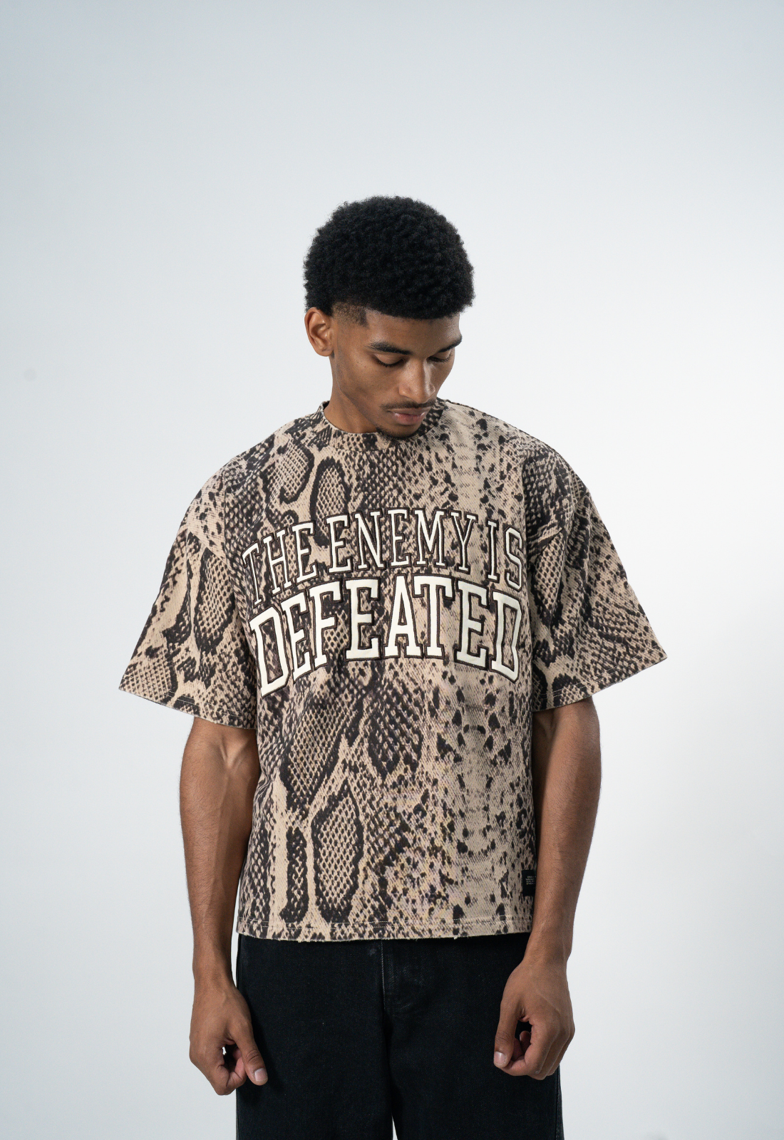 "ENEMY DEFEATED" TEE