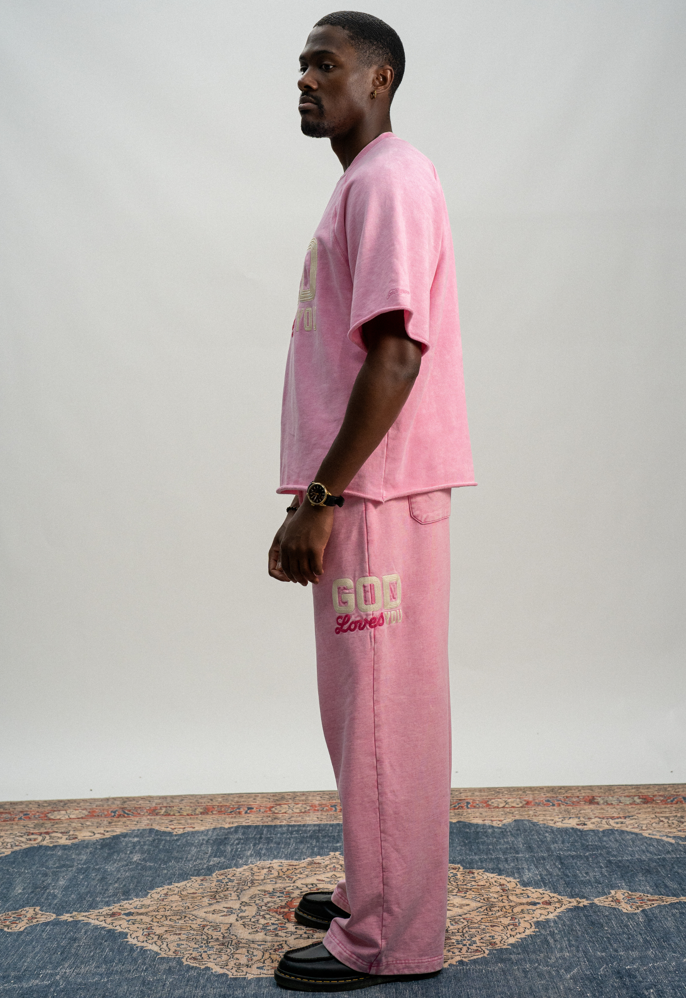 "GOD LOVES YOU" SWEATPANTS