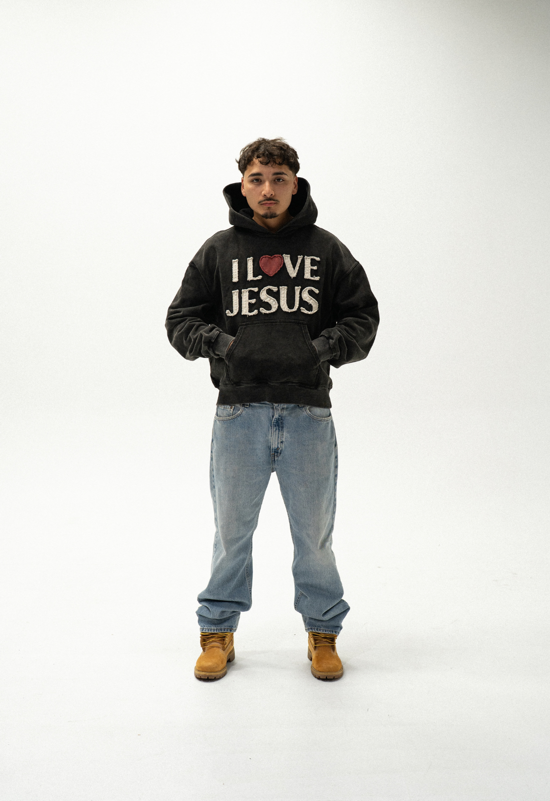"I LOVE JESUS" HOODIE