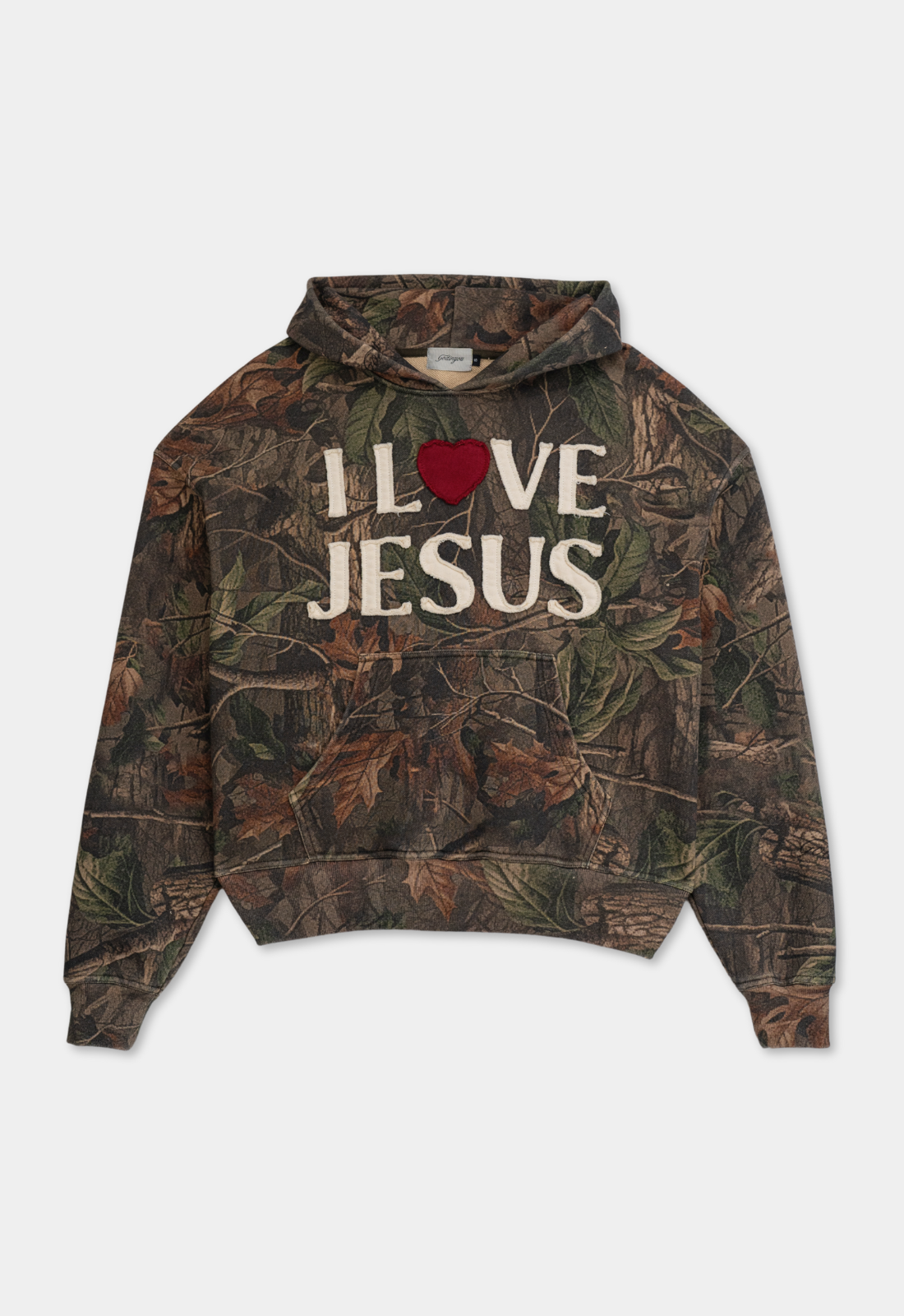 "I LOVE JESUS" HOODIE (CAMO)