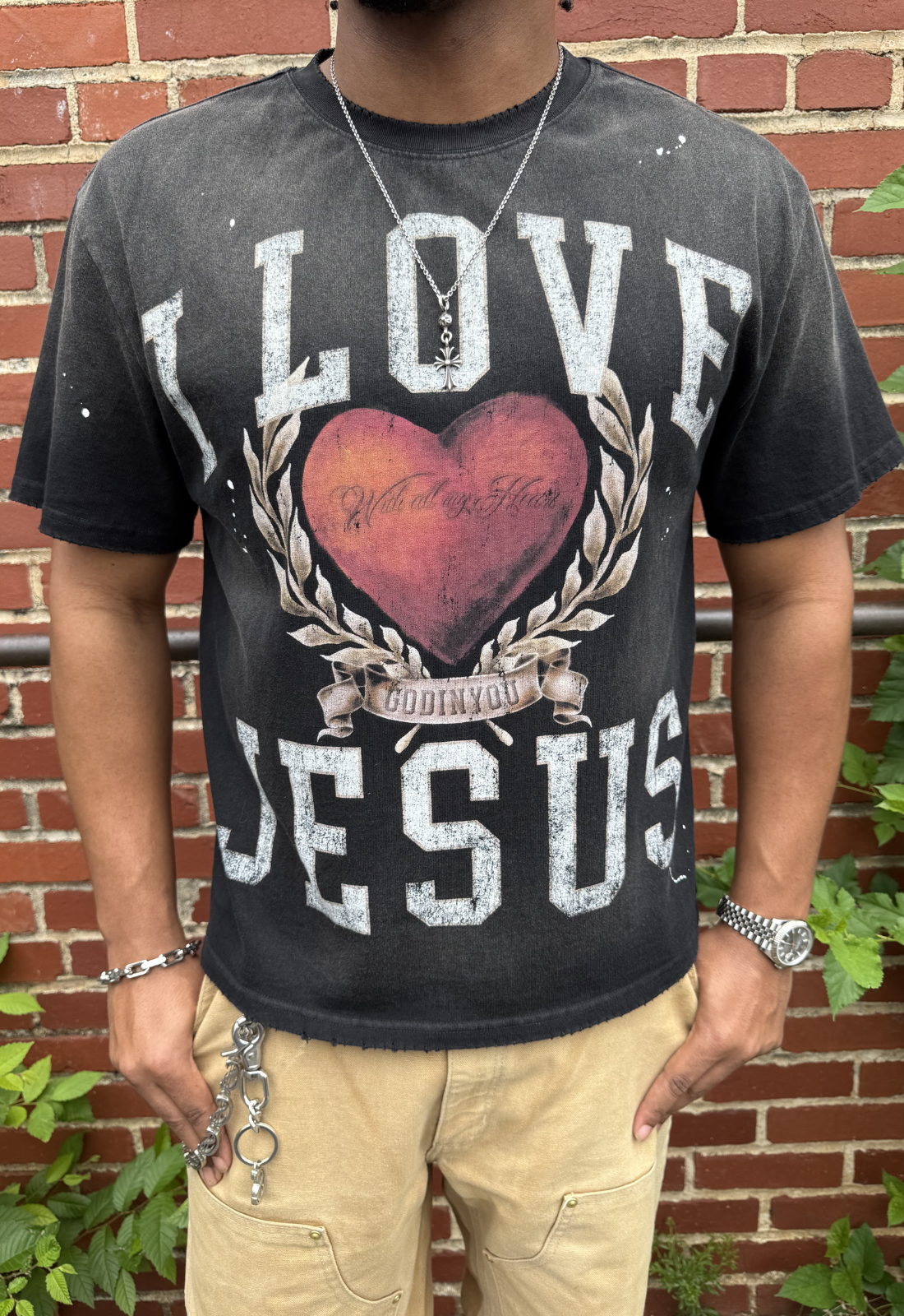 "I LOVE JESUS" TEE