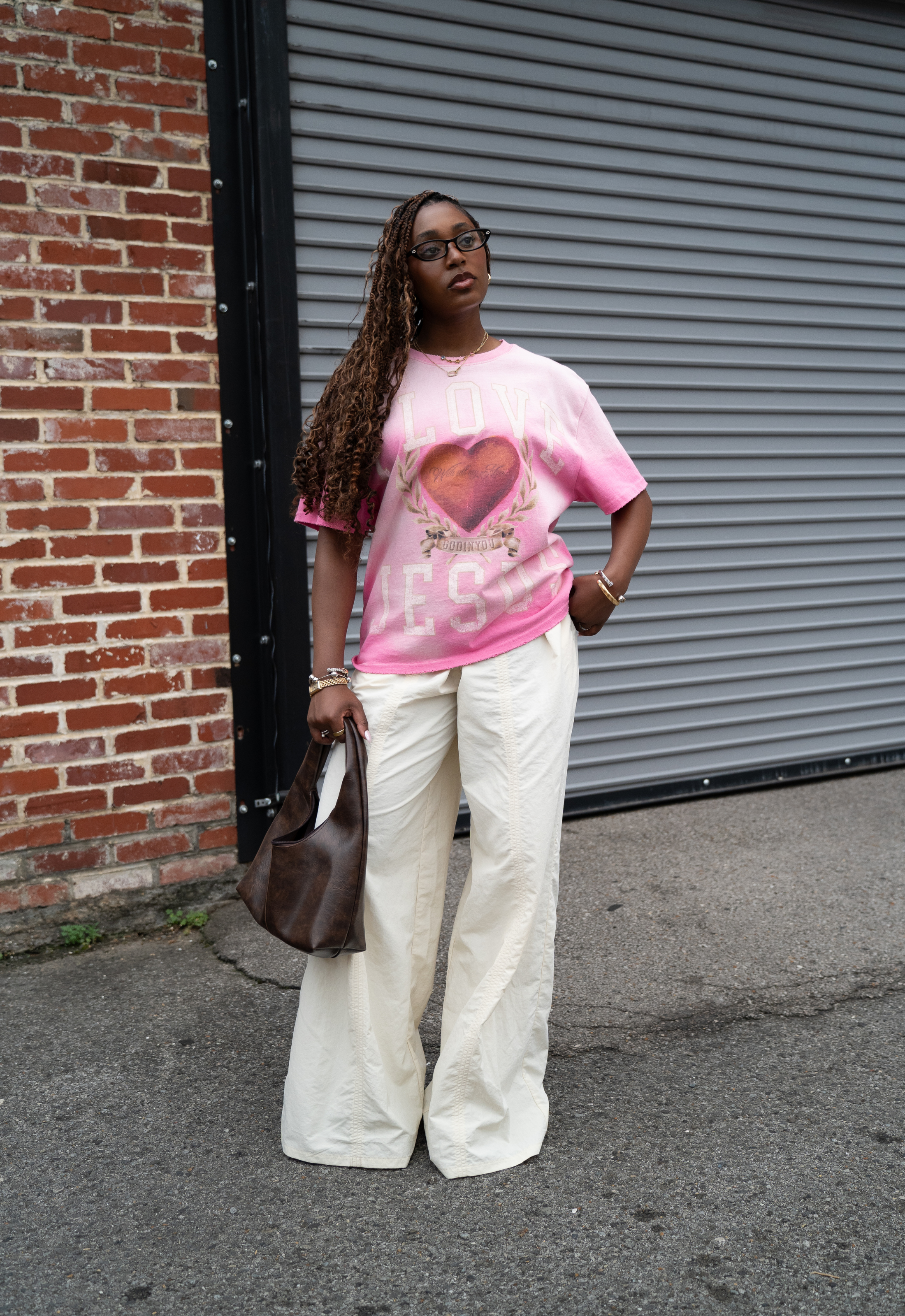 "I LOVE JESUS" TEE (PINK)