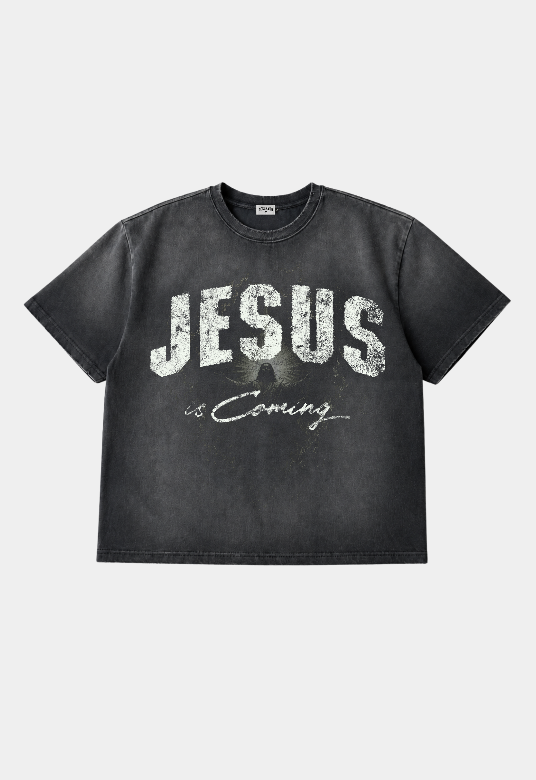 "JESUS IS COMING" TEE