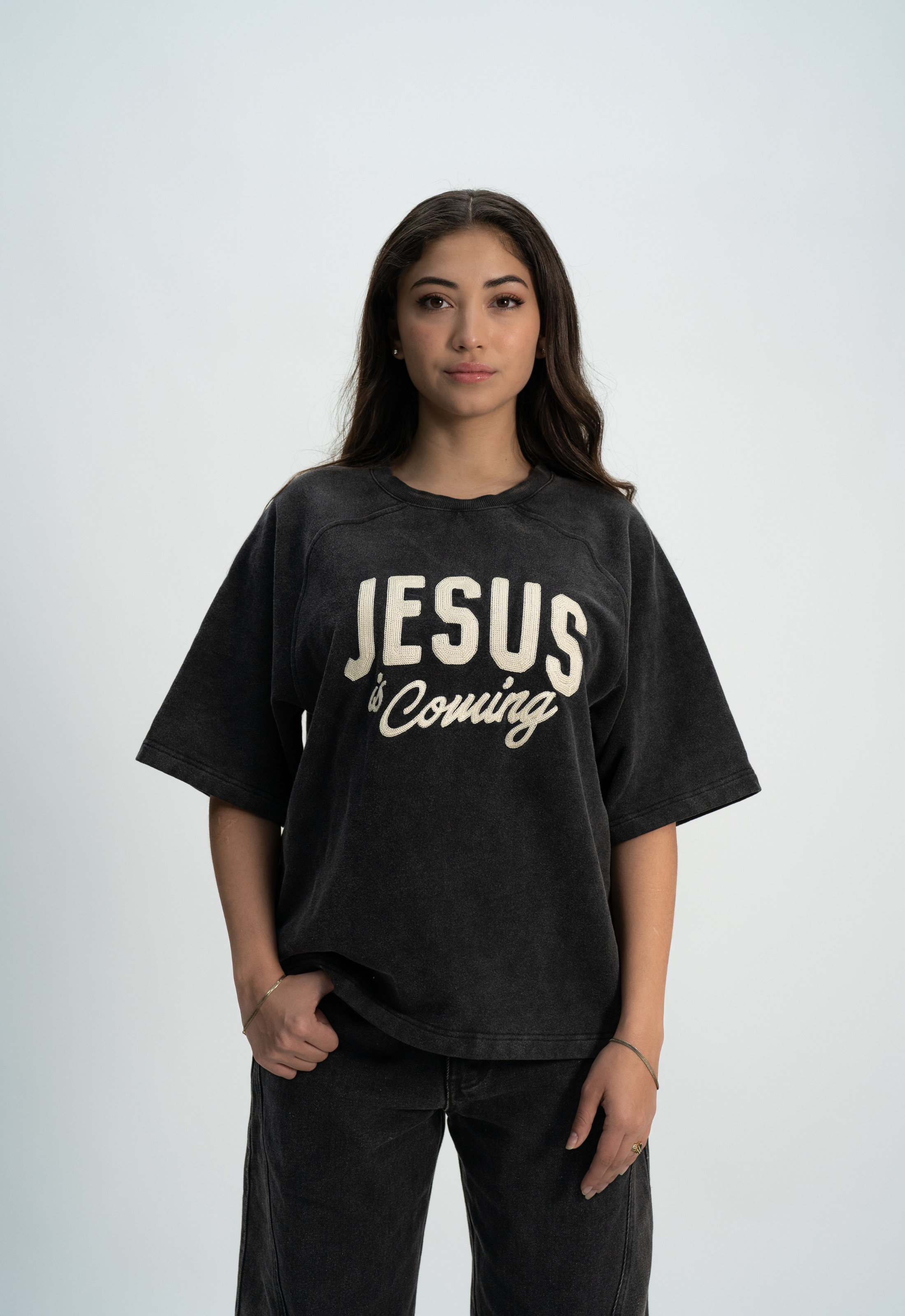 "JESUS IS COMING" TEE