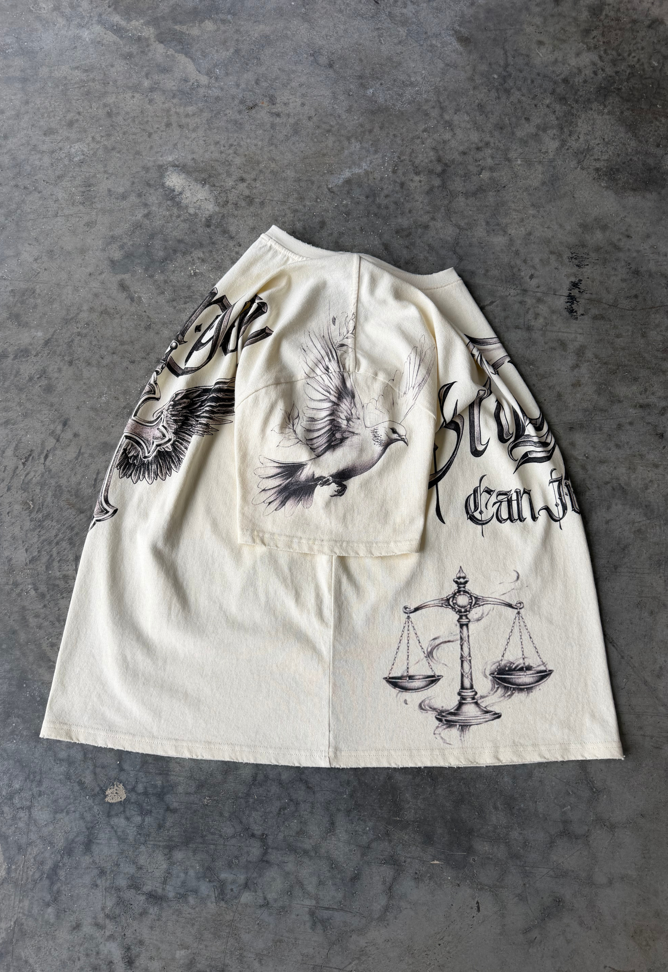 "ONLY GOD CAN JUDGE ME" TEE (OFF-WHITE)