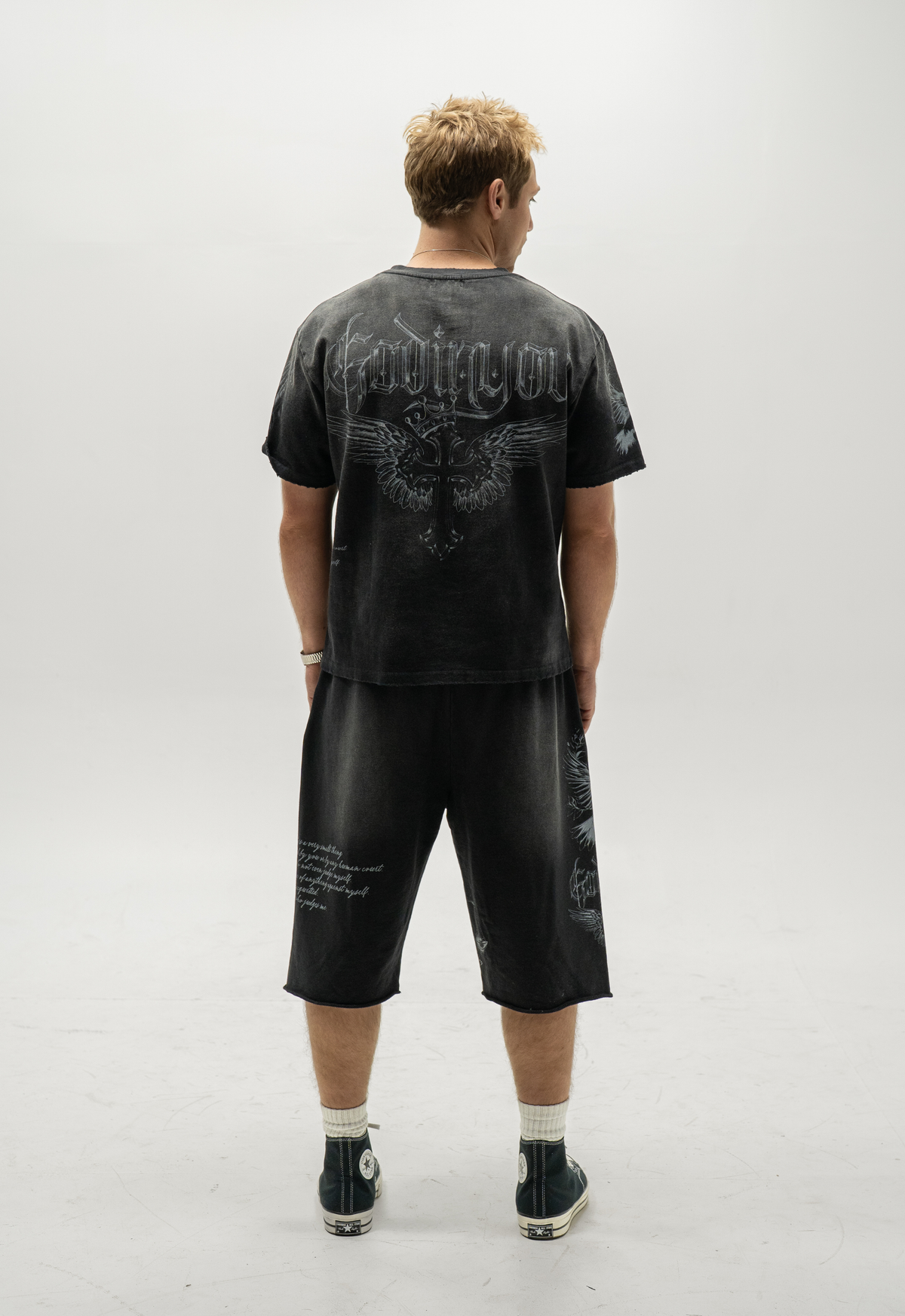 "ONLY GOD CAN JUDGE ME" TEE (BLACK)