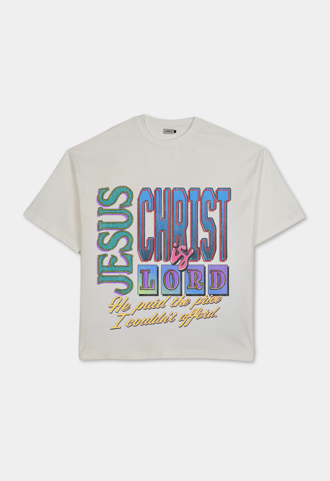 "PAID IN FULL" BOXY TEE