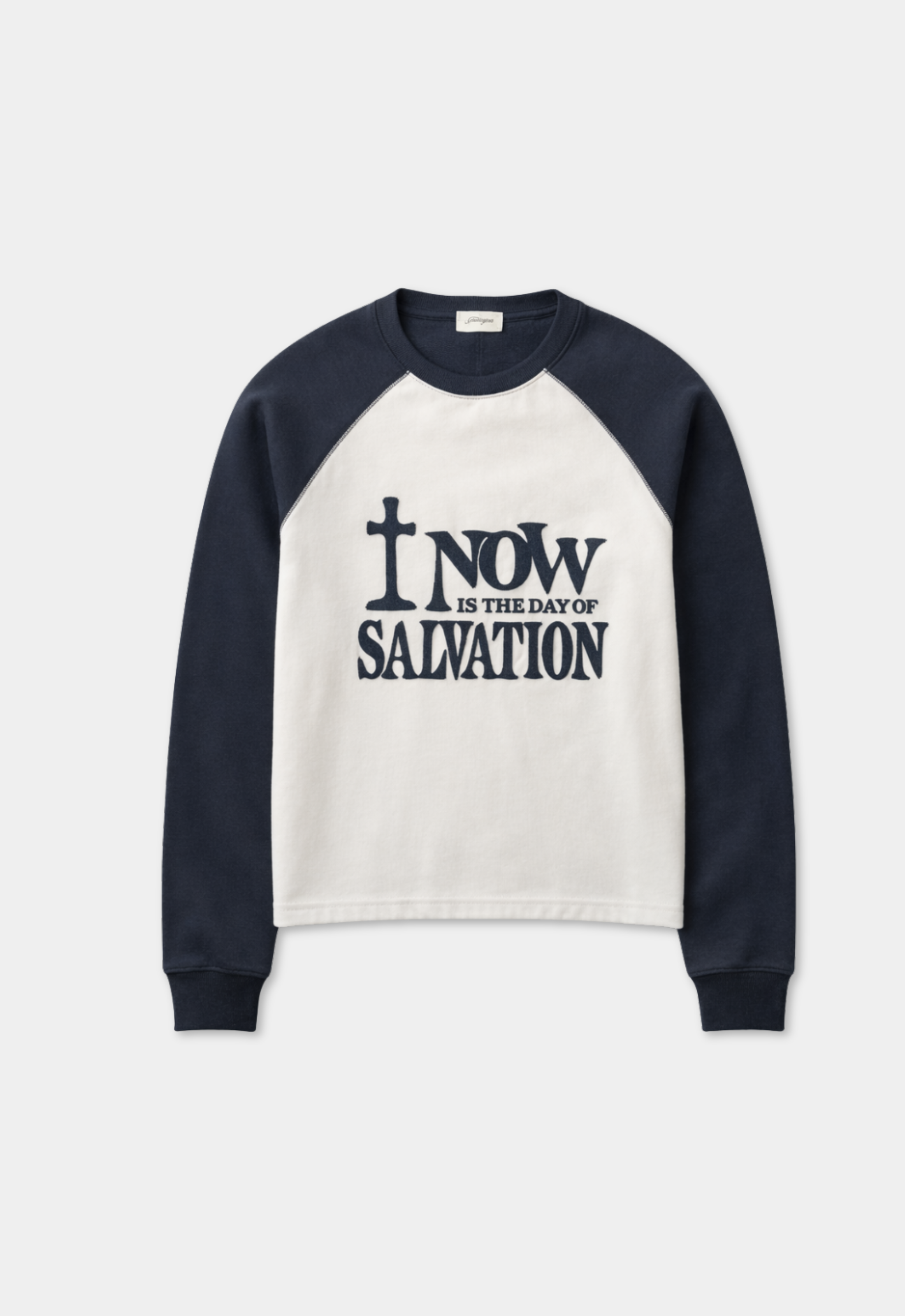 "SALVATION" L/S BOXY TEE