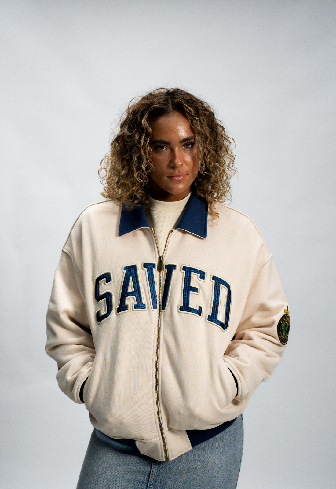 "SAVED" FULL-ZIP JACKET