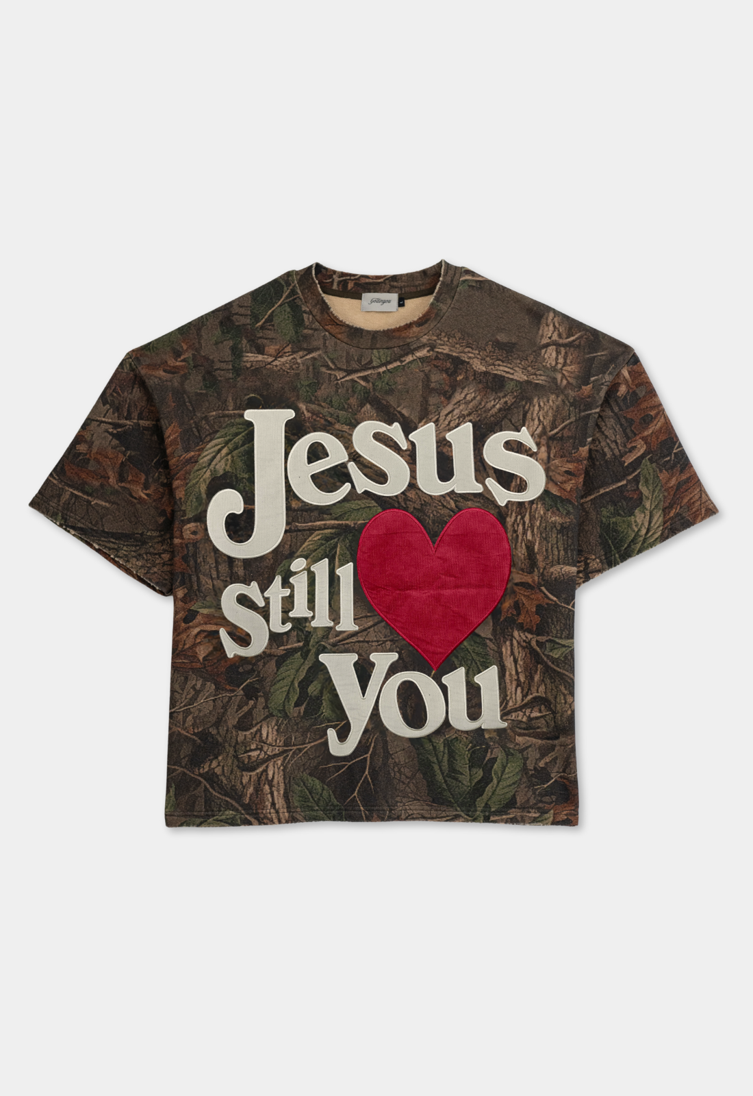 "STILL LOVED" TEE (CAMO)
