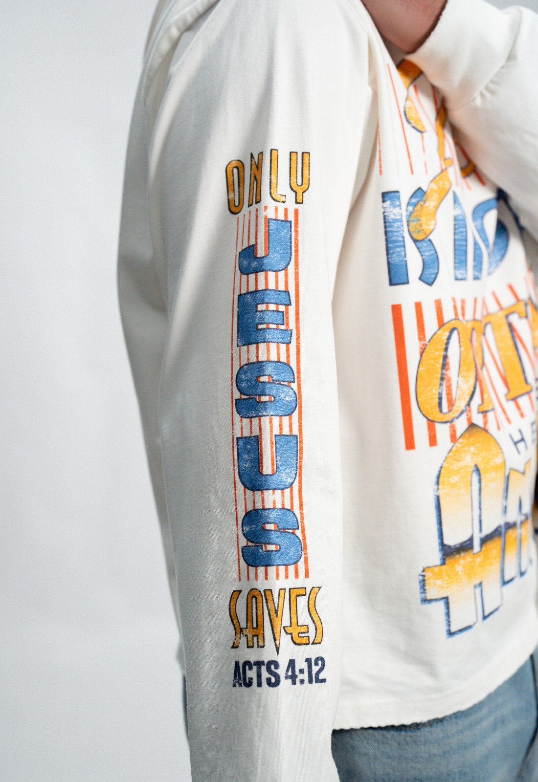 "THE ANSWER" L/S BOXY TEE