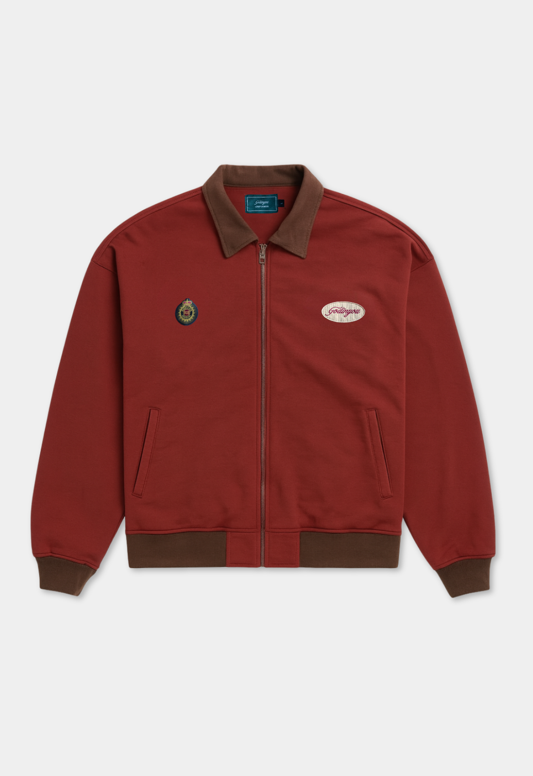 "WORK IT OUT " FULL-ZIP JACKET