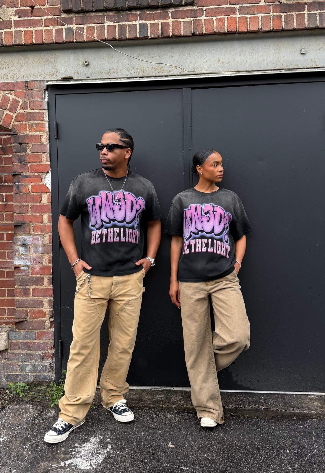 "WWJD" TEE (BLACK)
