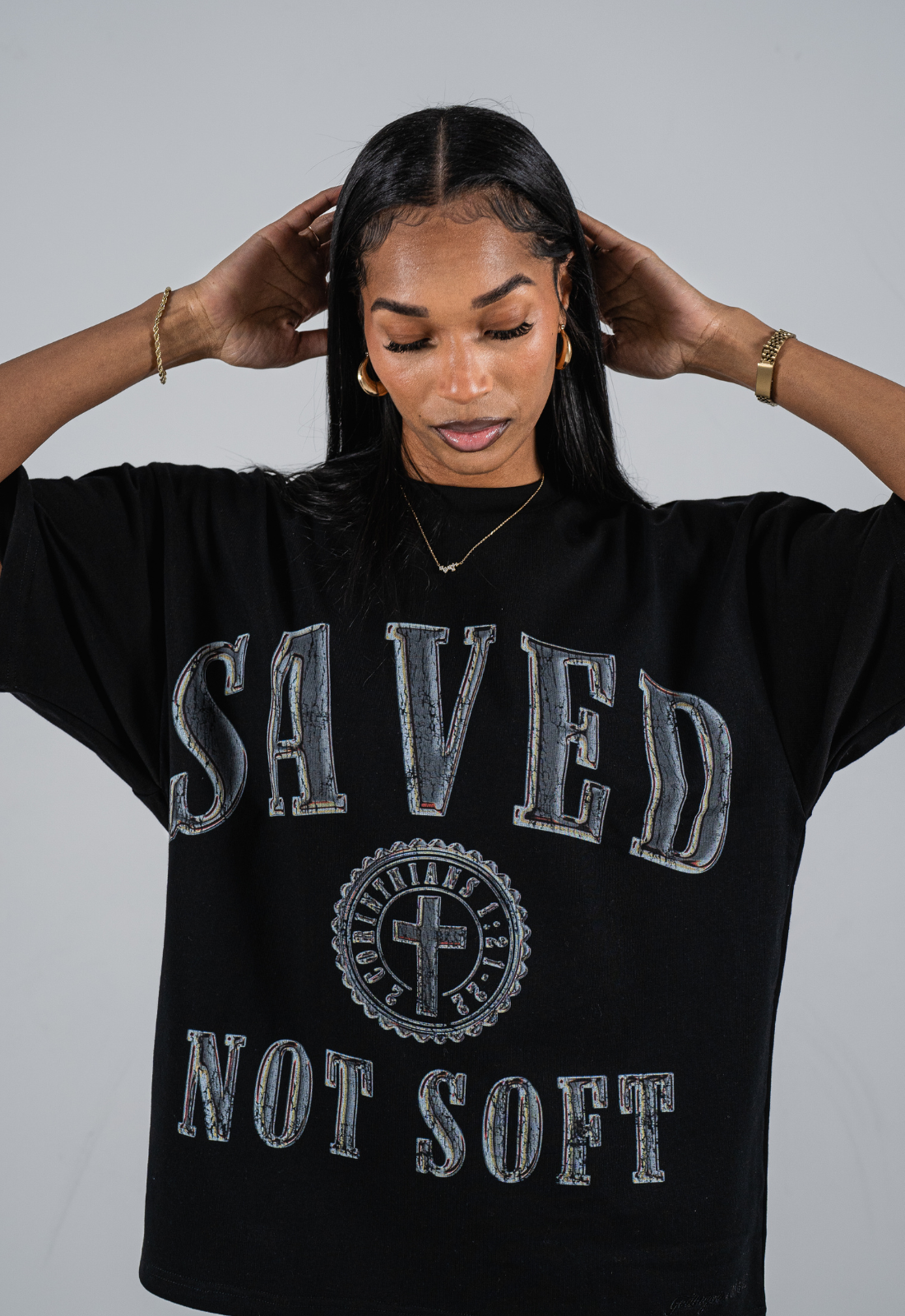 saved not soft shirt