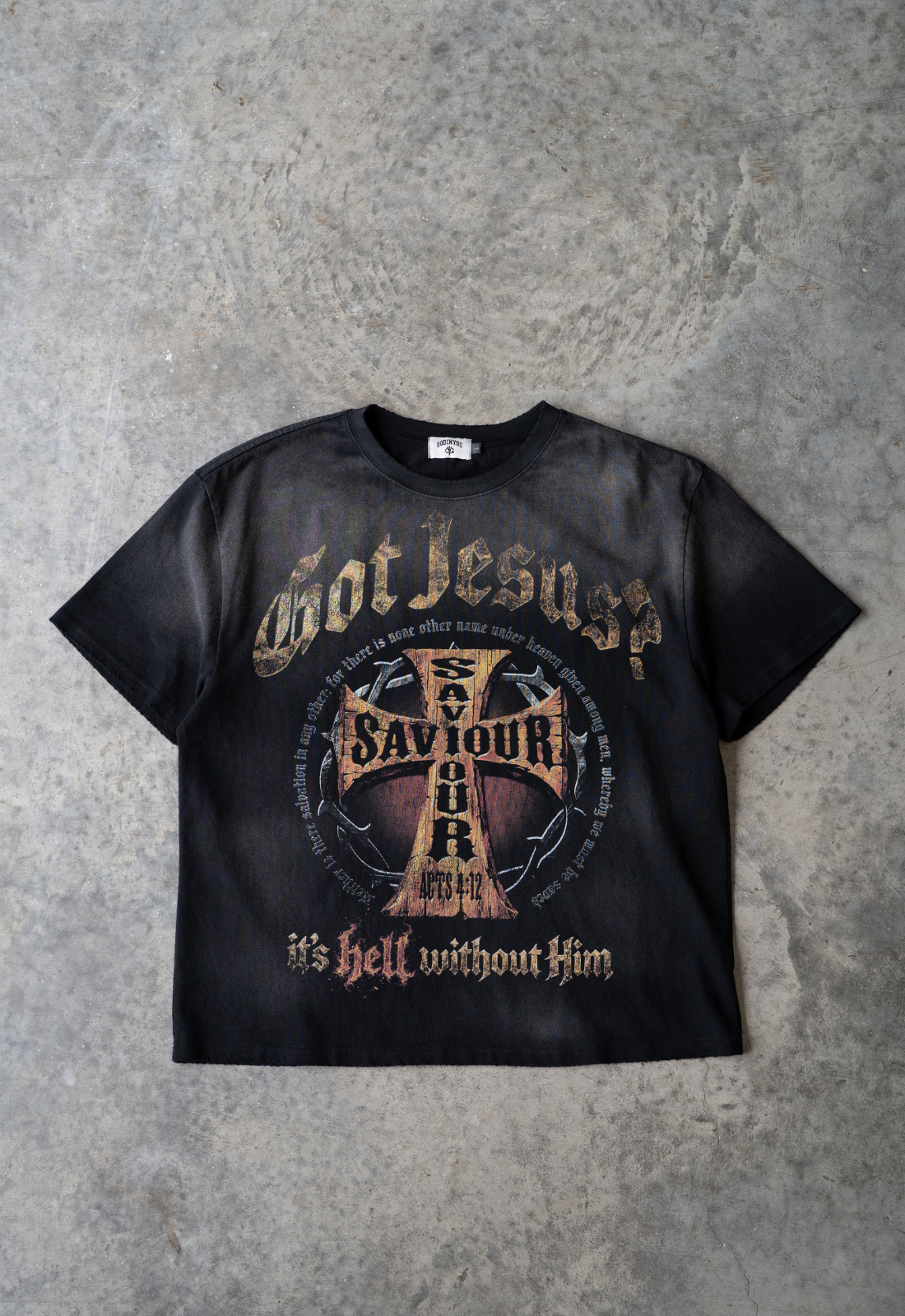 90s got Jesus Tシャツ GOT JESUS