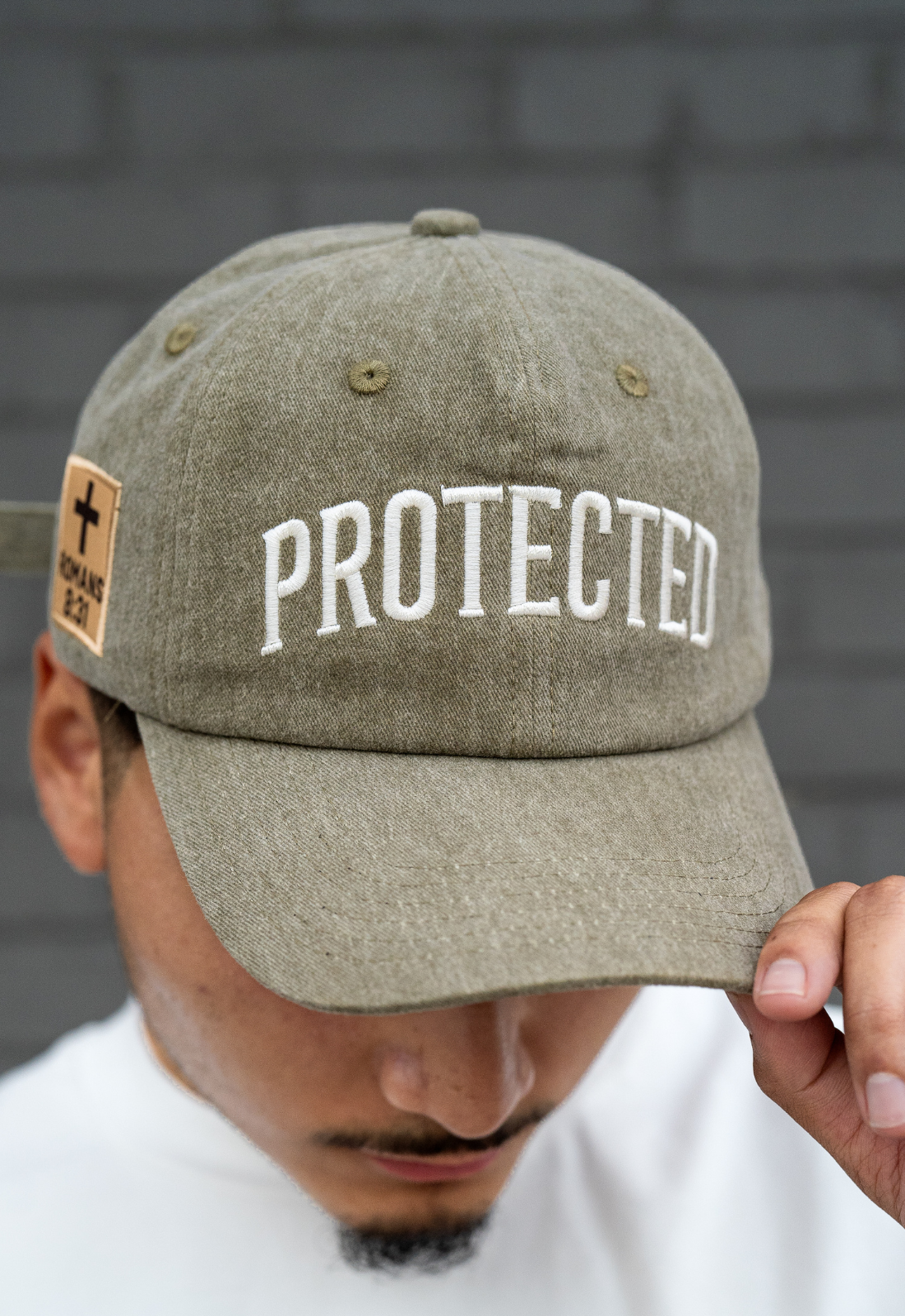 "PROTECTED" DAD HAT