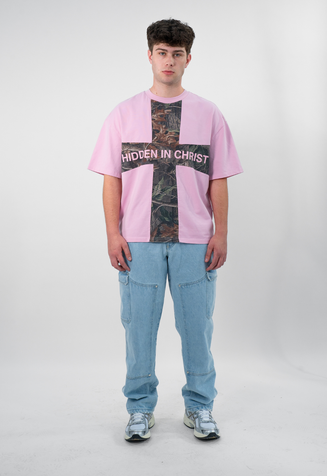 "HIDDEN IN CHRIST" BOXY TEE