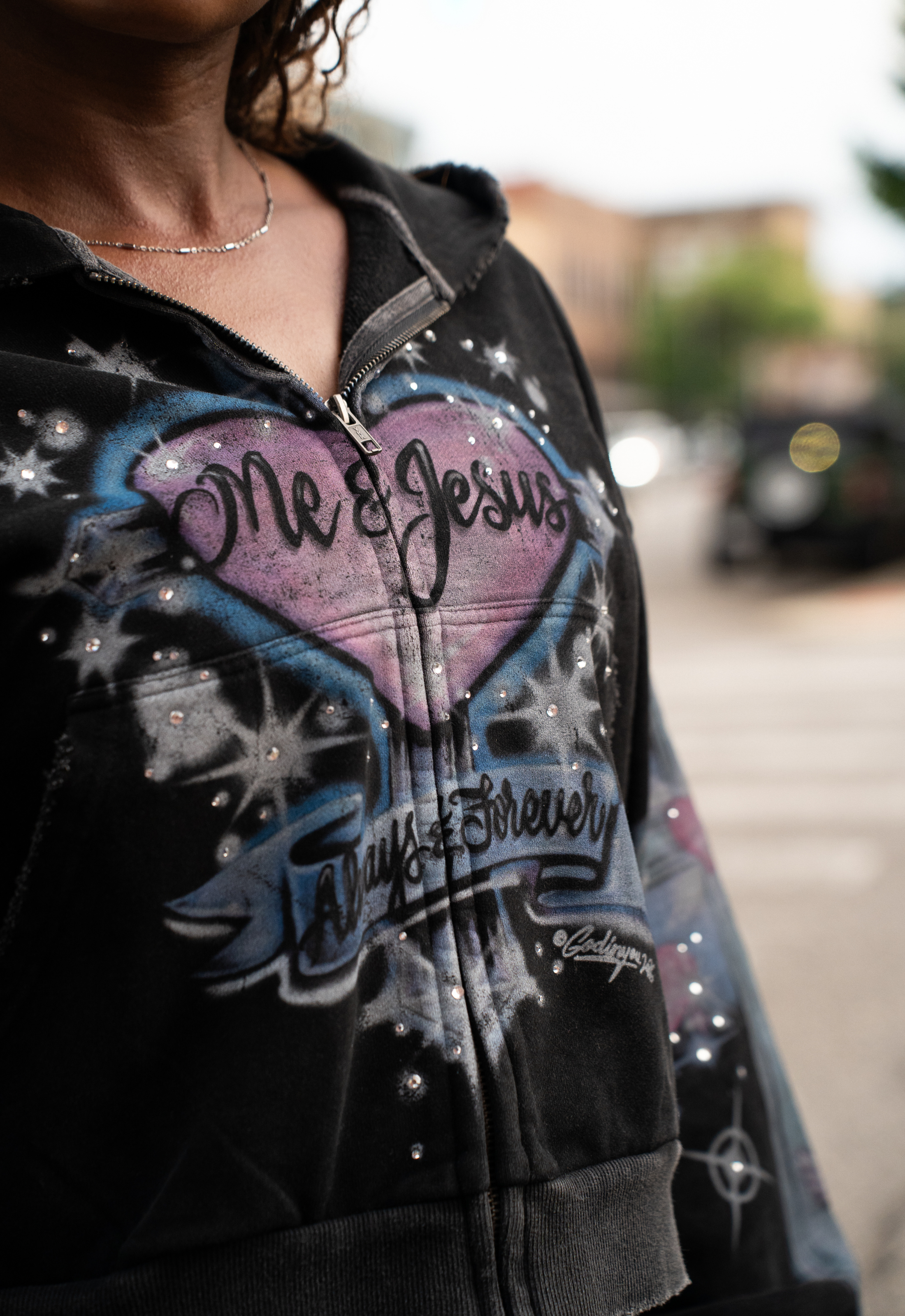 "ALWAYS & FOREVER" ZIP-UP