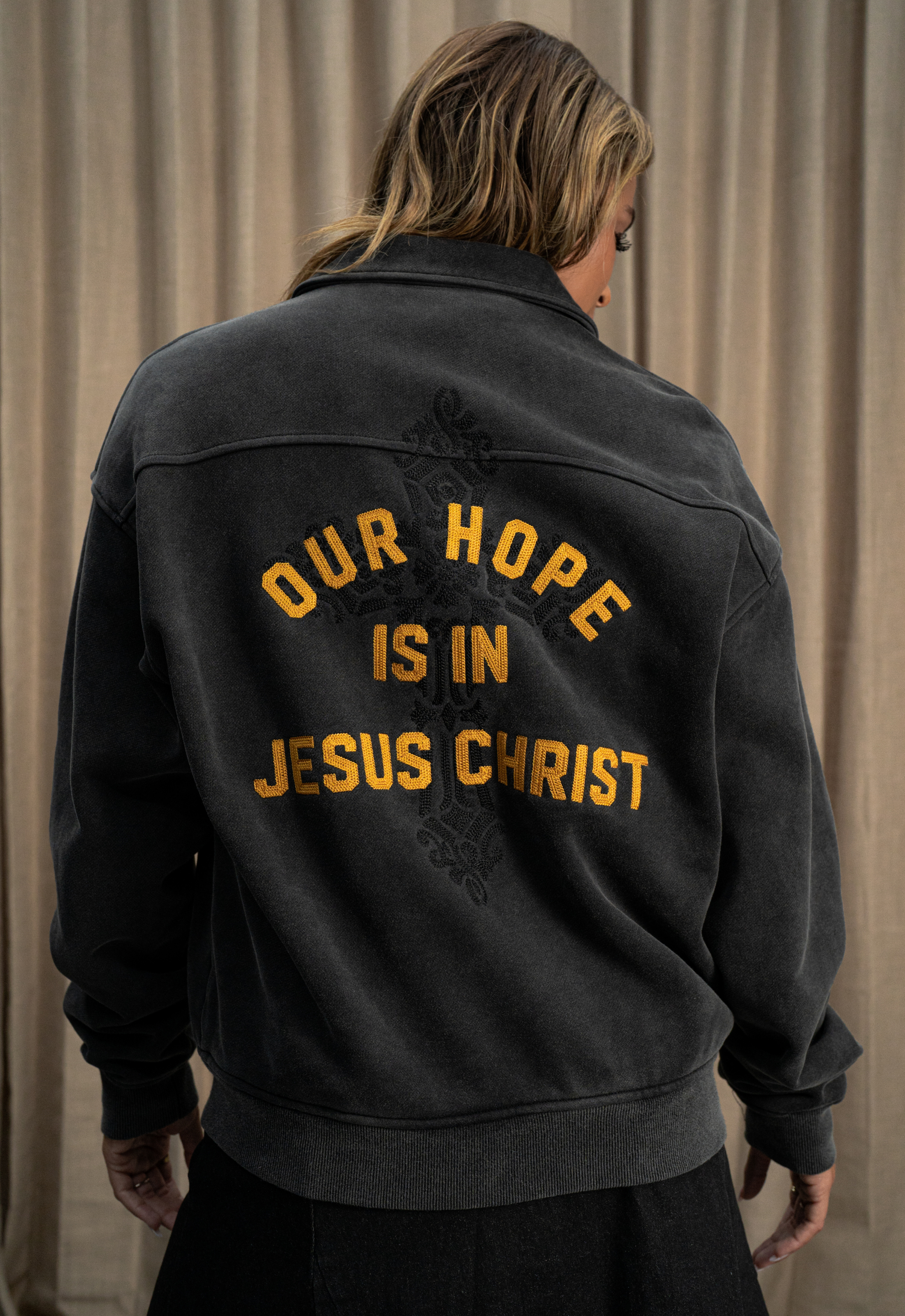 "ANCHORED" FULL-ZIP JACKET