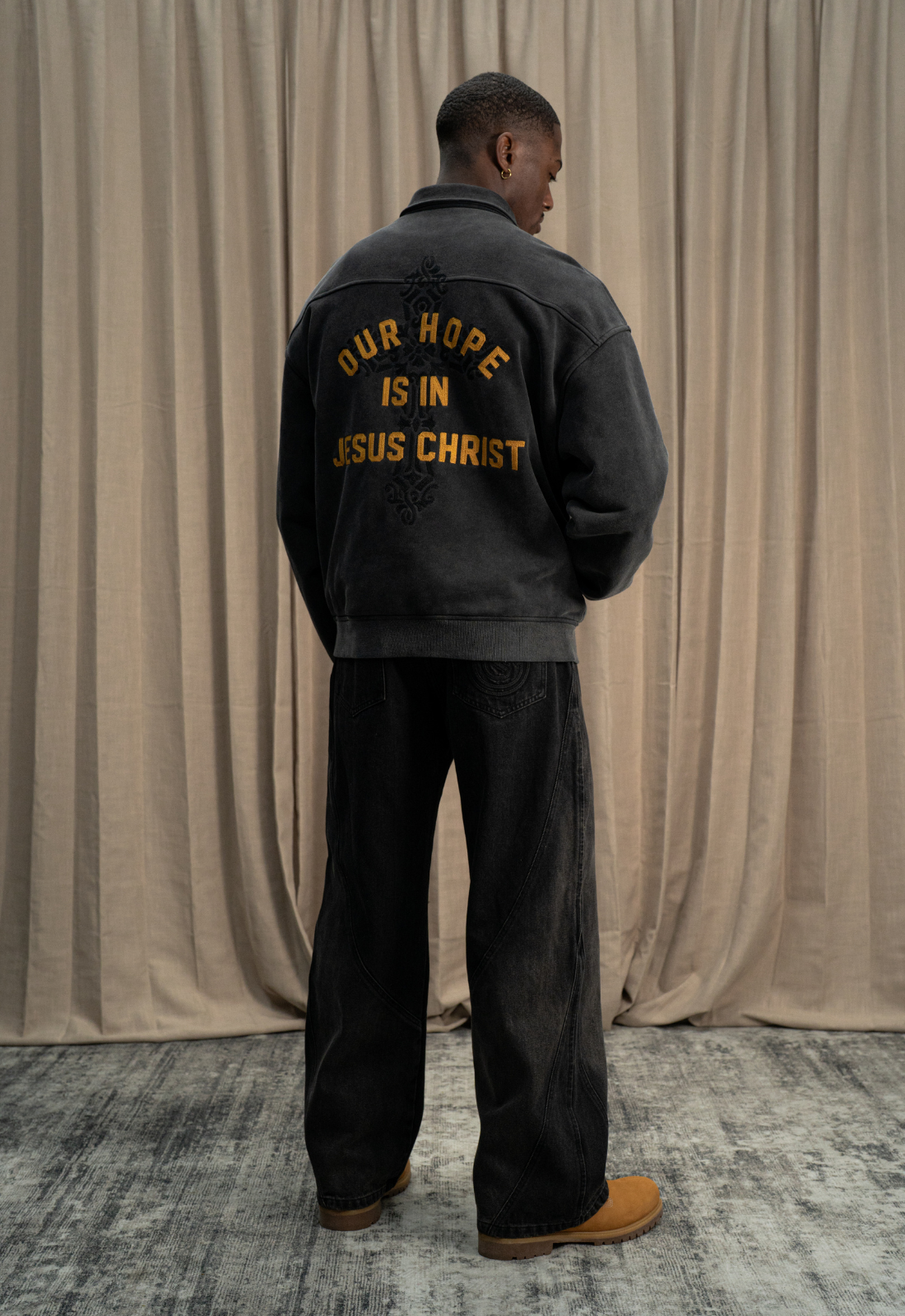 "ANCHORED" FULL-ZIP JACKET