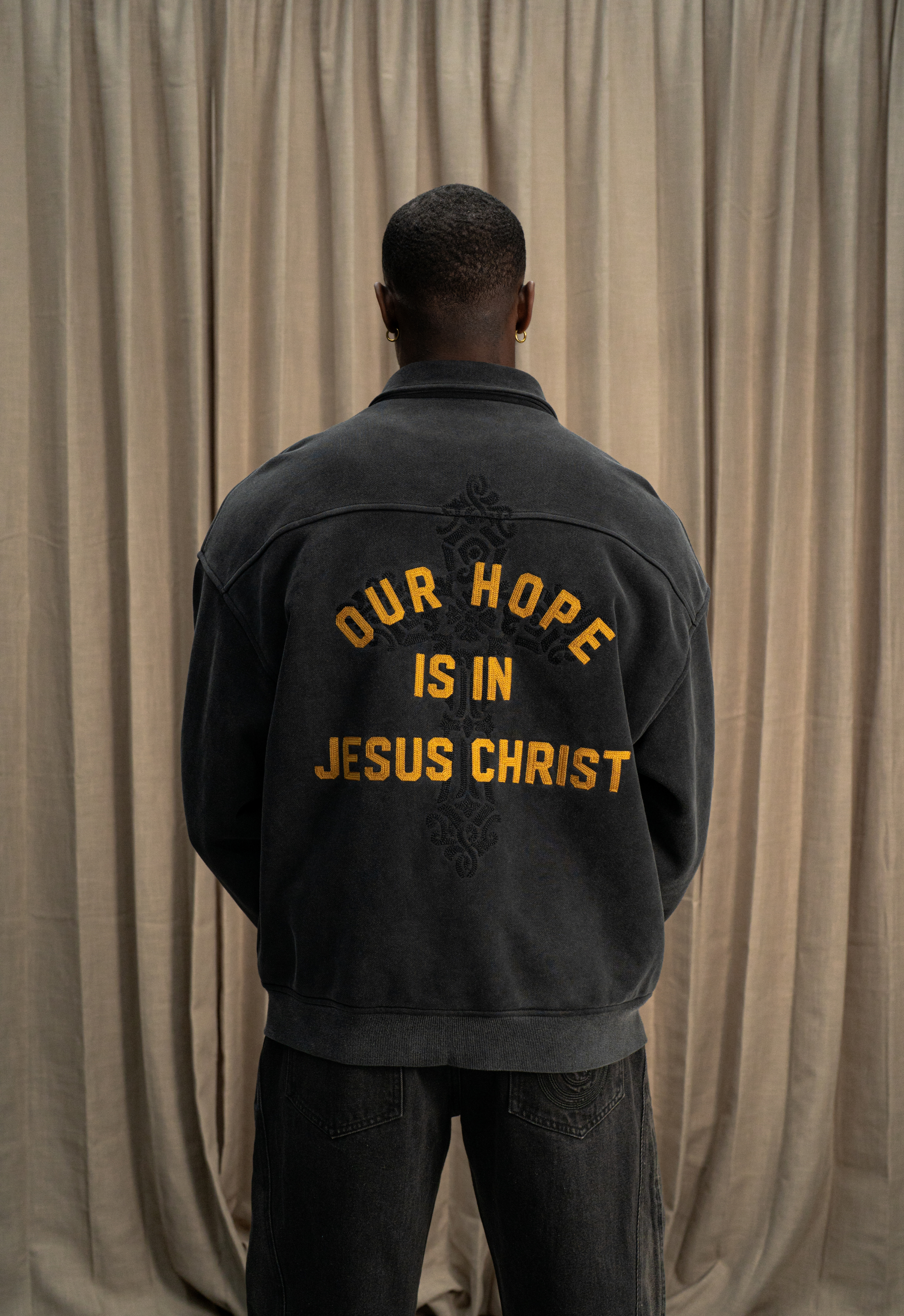 "ANCHORED" FULL-ZIP JACKET