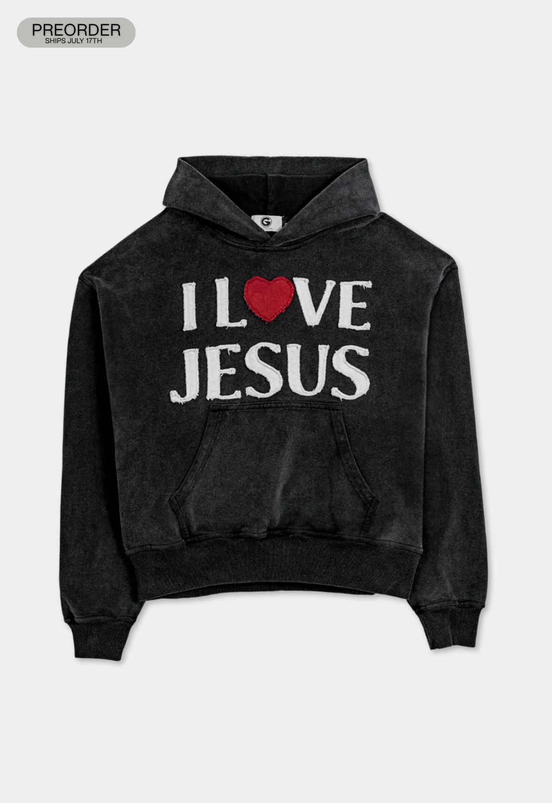 "I LOVE JESUS" HOODIE
