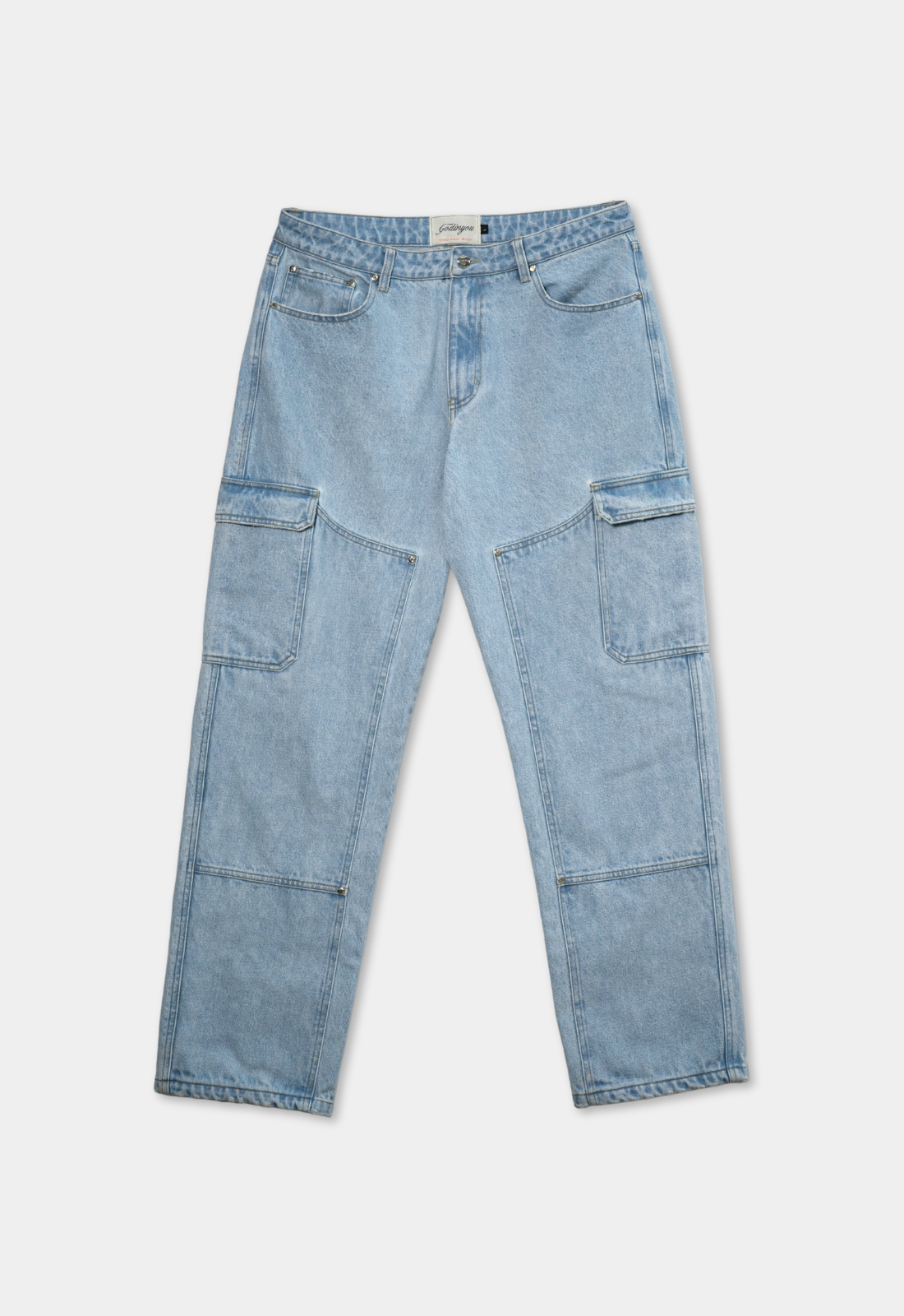 "CARPENTER CARGO" DENIM JEANS