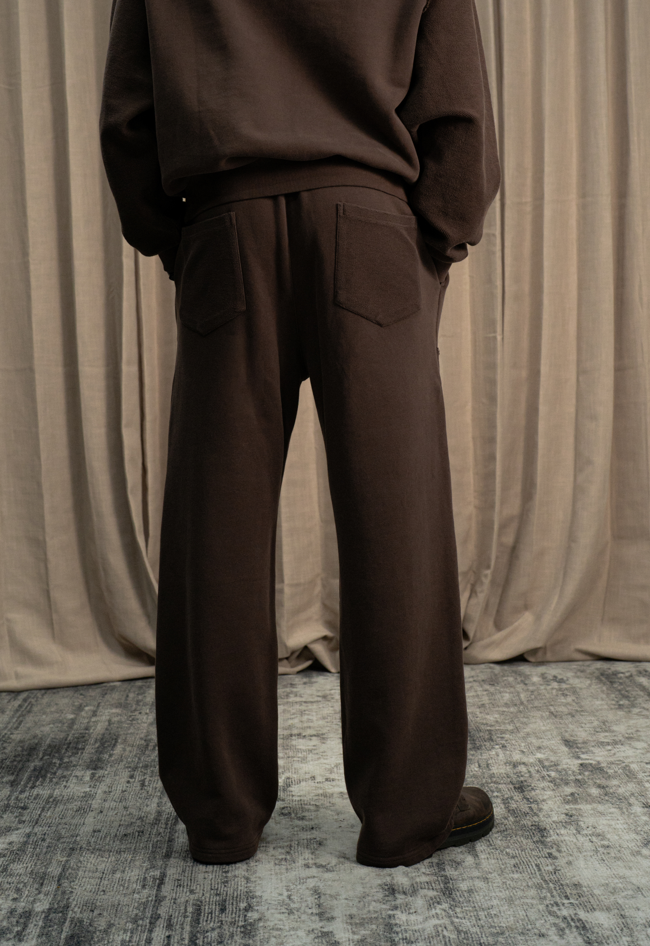 "CARPENTER" SWEATPANTS (BROWN)