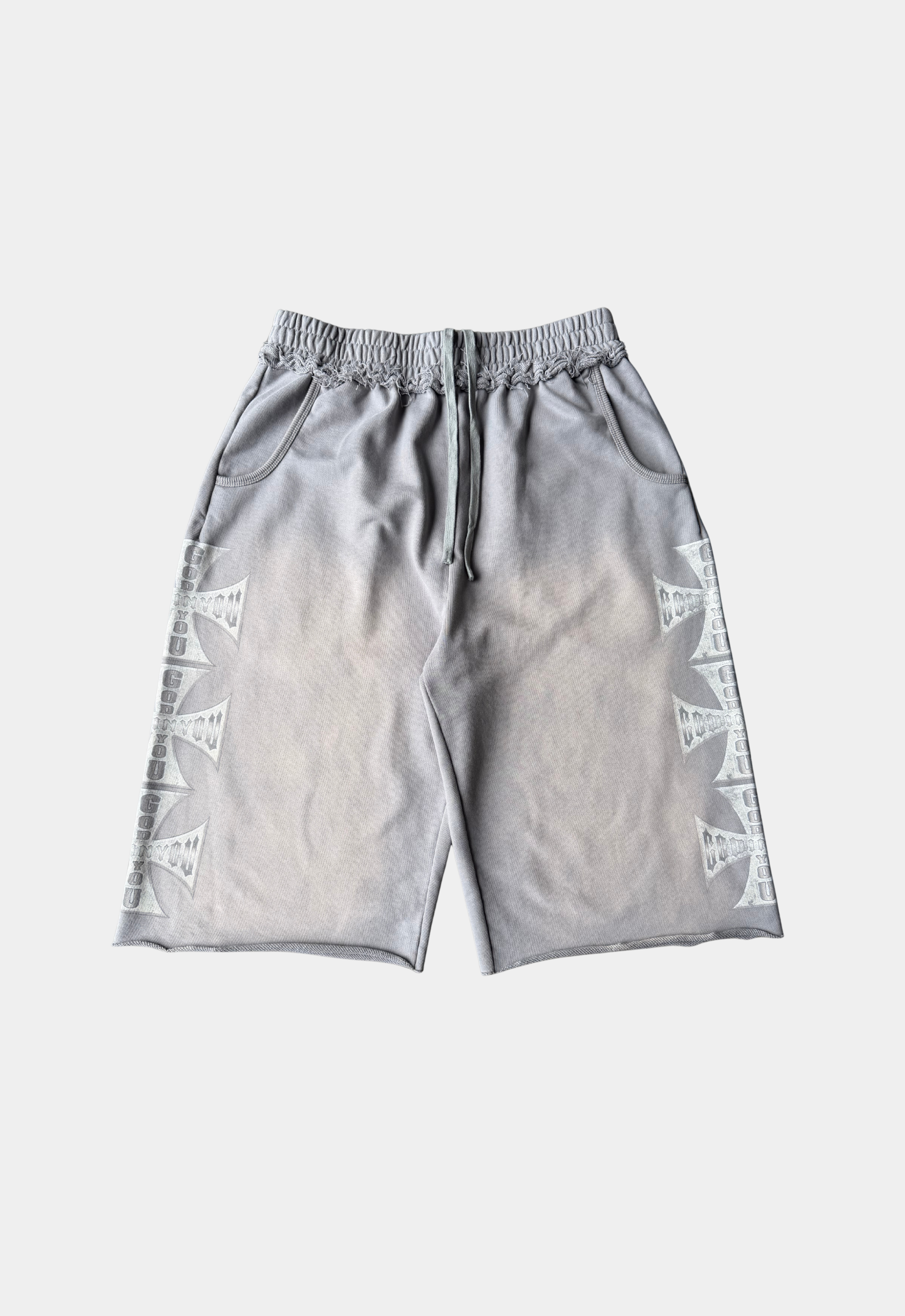 "CHOPPER" SWEATSHORTS (GREY)