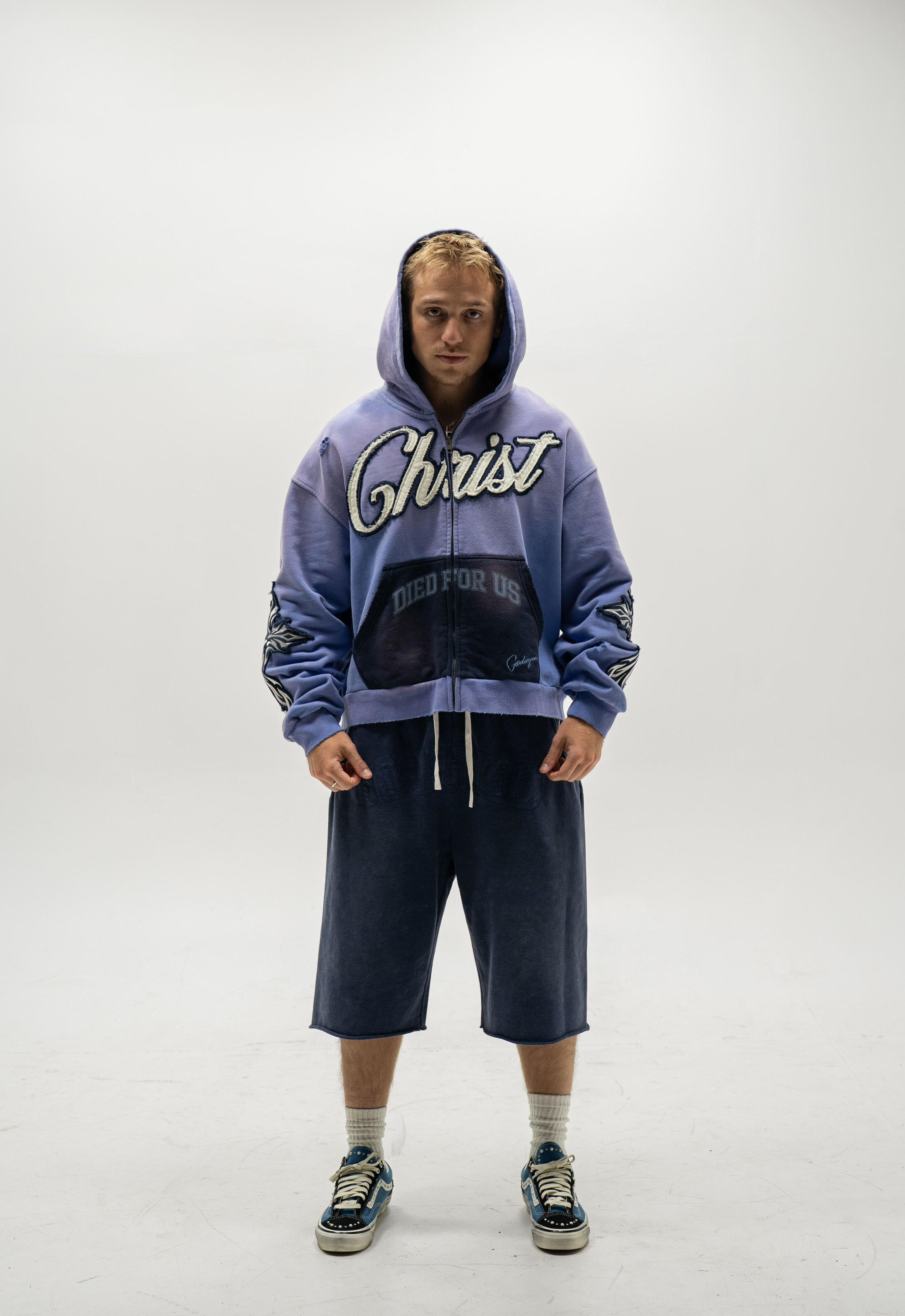 "CHRIST" ZIP-UP HOODIE