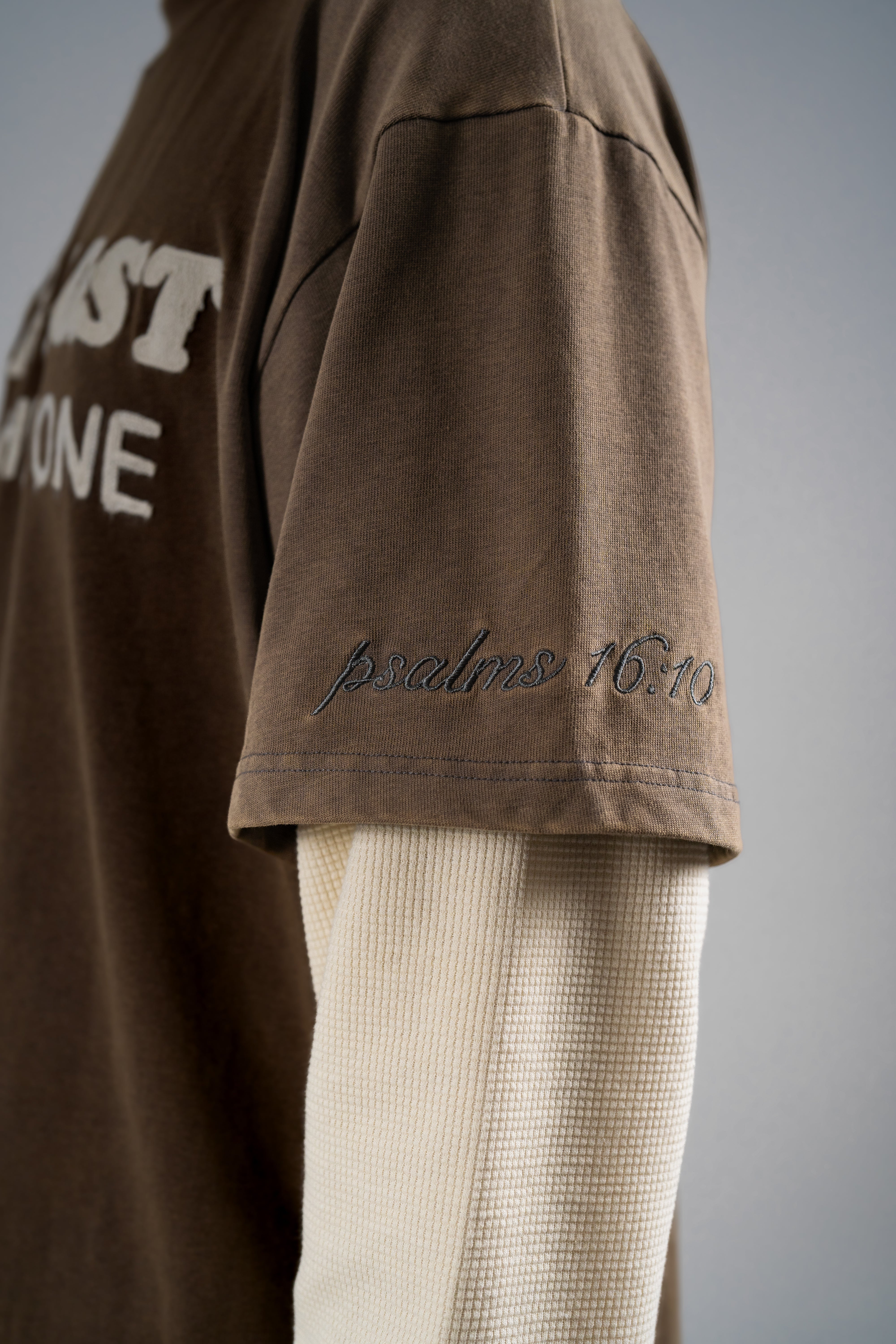 "HELL LOST" DOUBLE LAYERED BOXY TEE