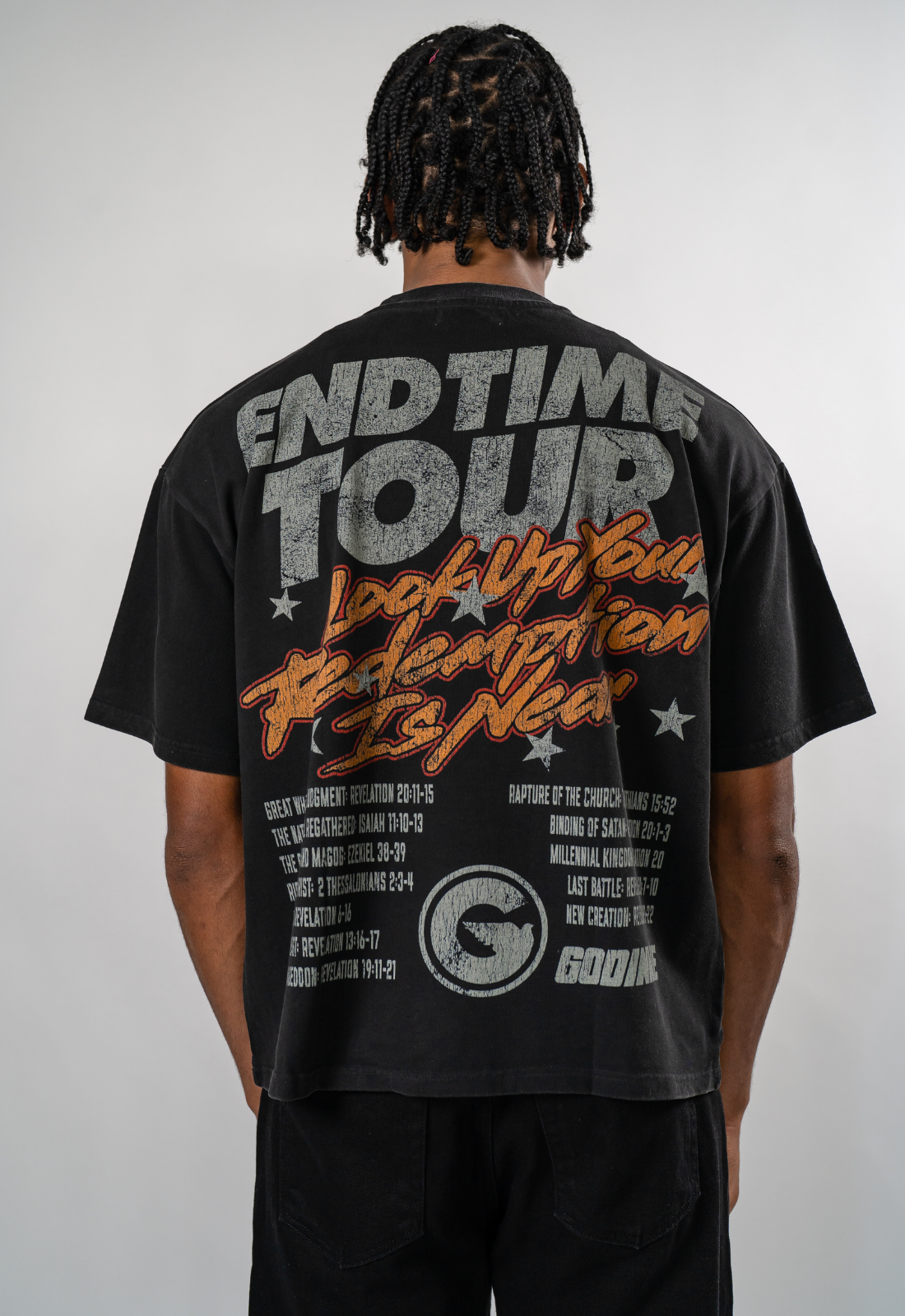 "END TIME TOUR" BOXY TEE