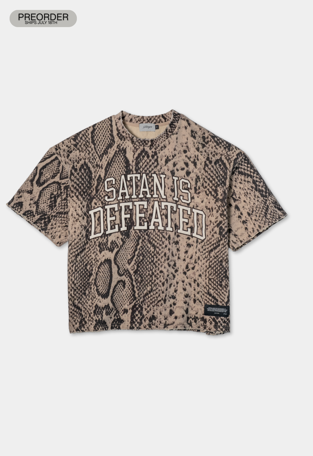 "ENEMY DEFEATED" TEE