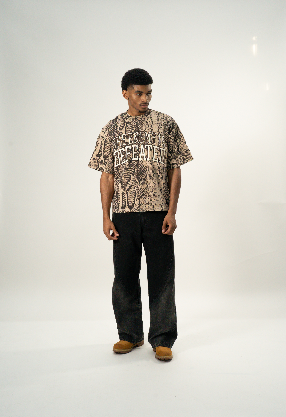 "ENEMY DEFEATED" TEE
