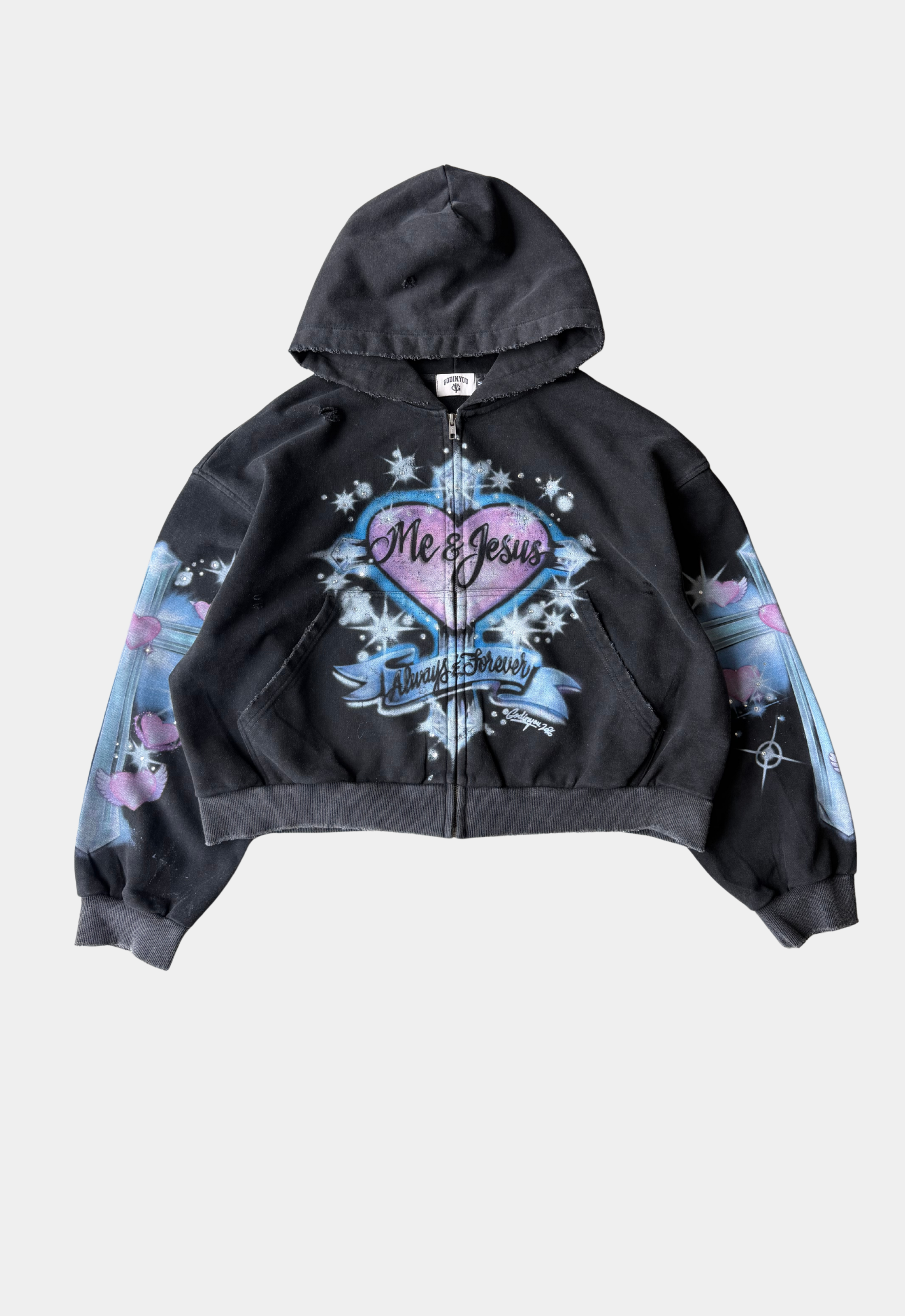 "ALWAYS & FOREVER" ZIP-UP