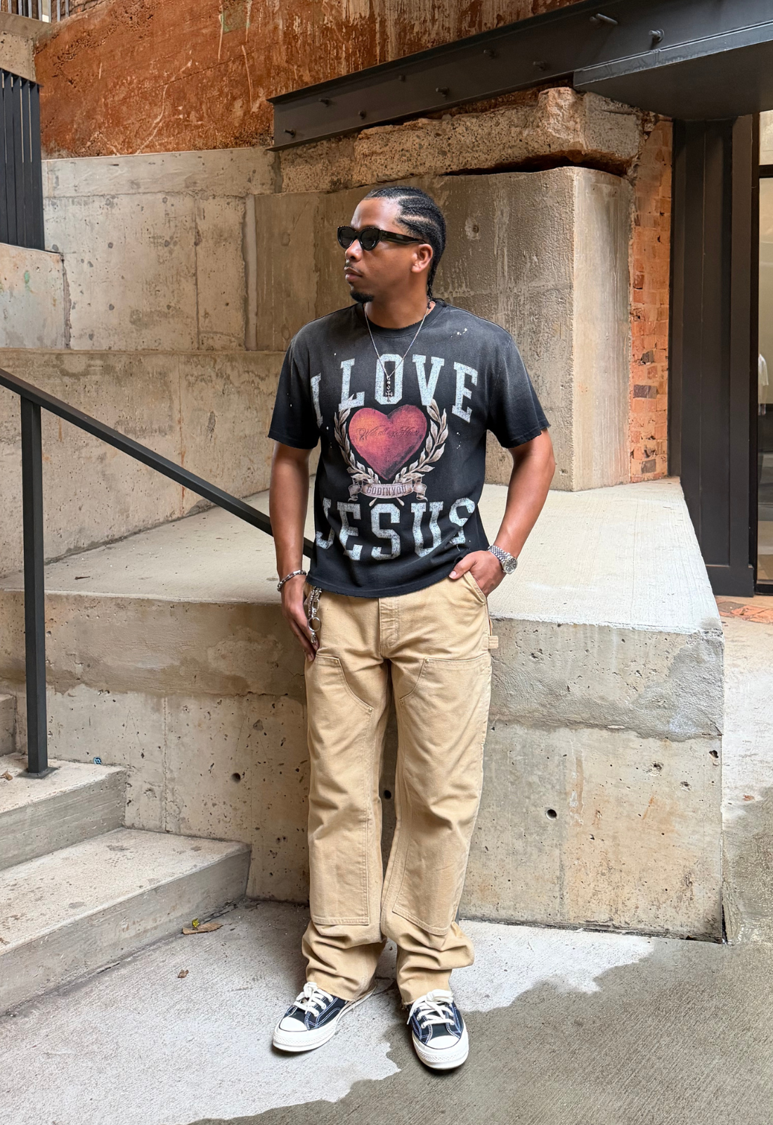 "I LOVE JESUS" TEE