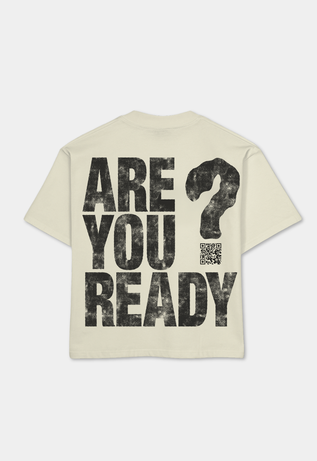 "JESUS IS COMING" BOXY TEE (CREAM)