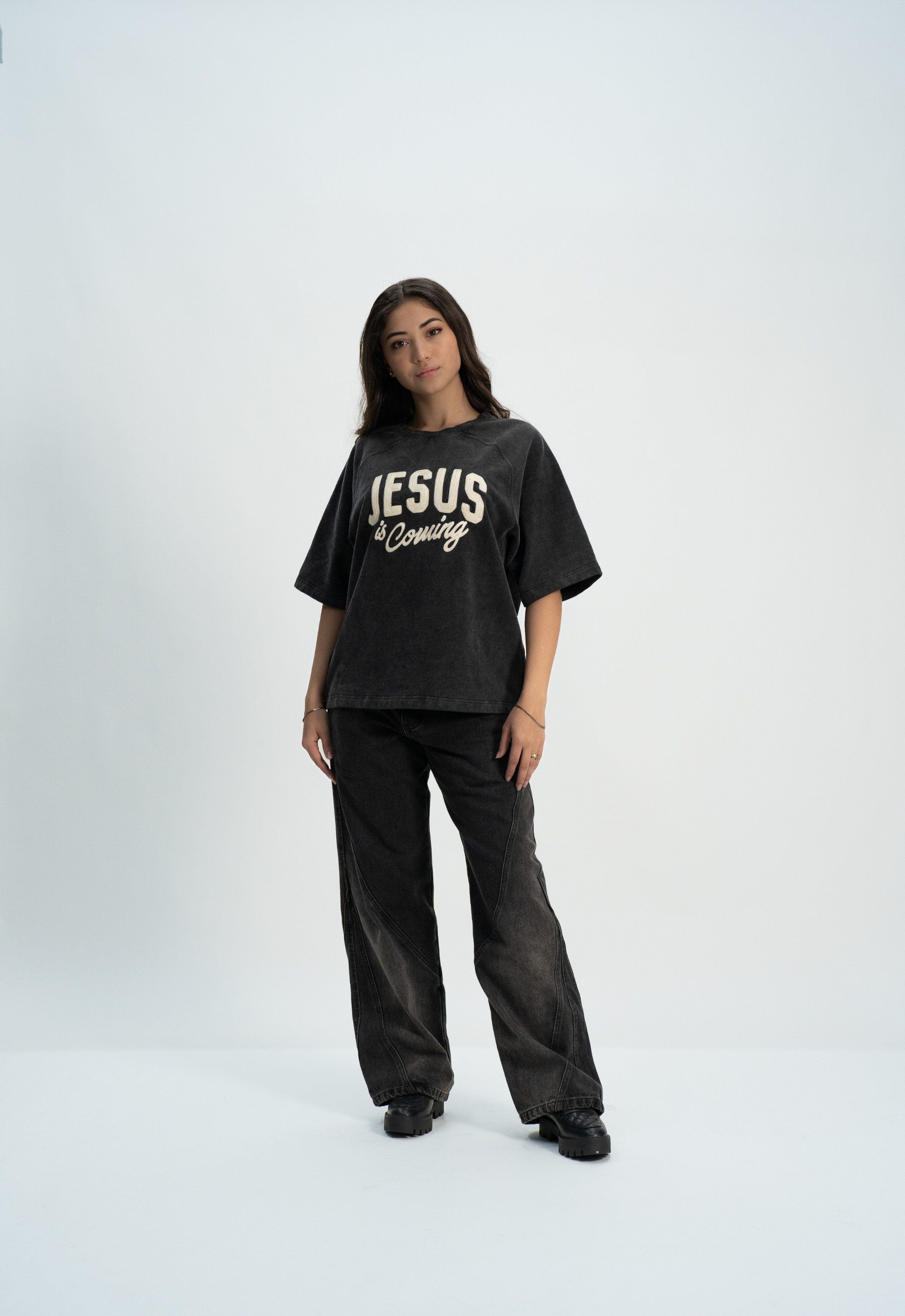 "JESUS IS COMING" TEE