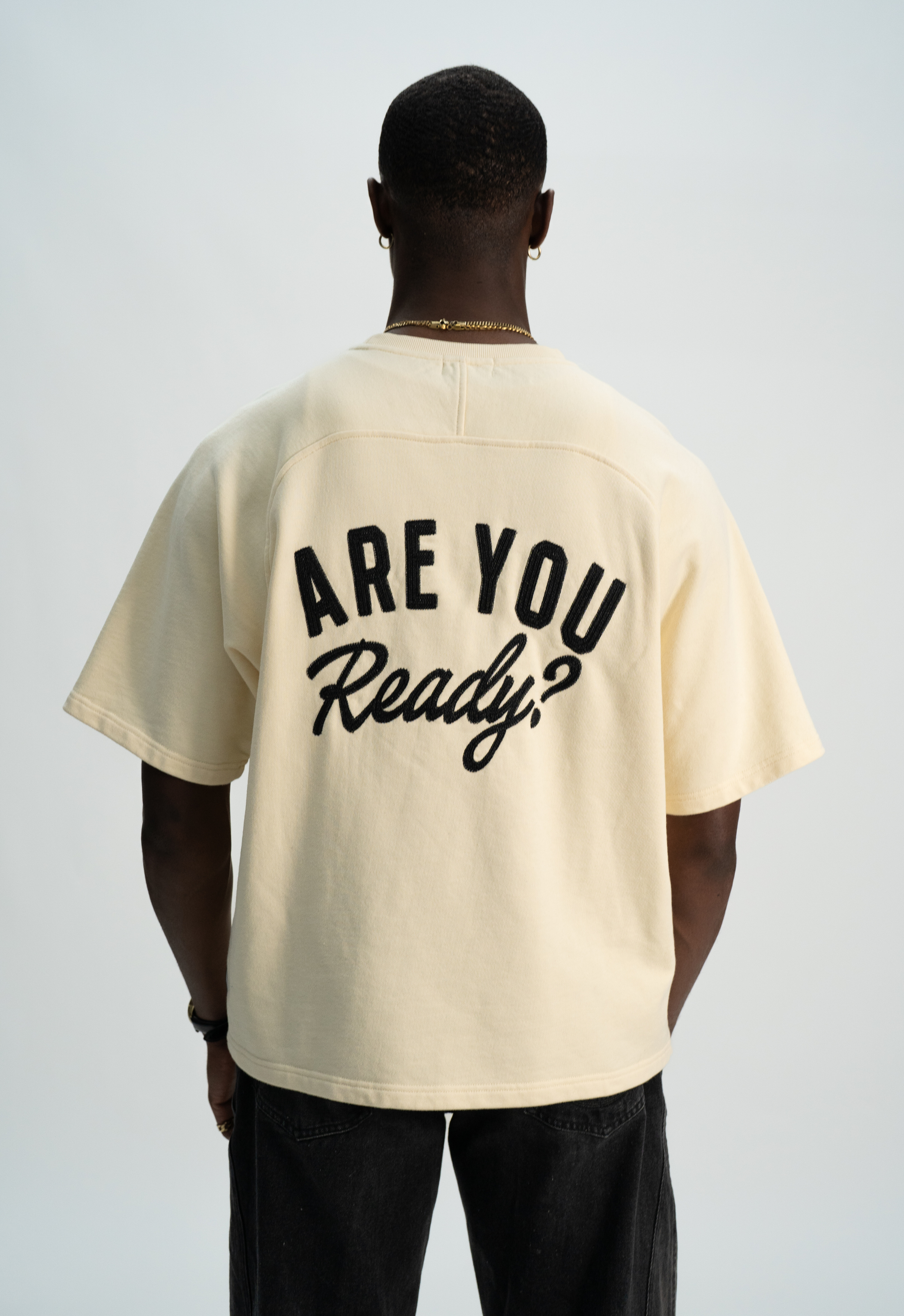 "JESUS IS COMING" TEE (CREAM)