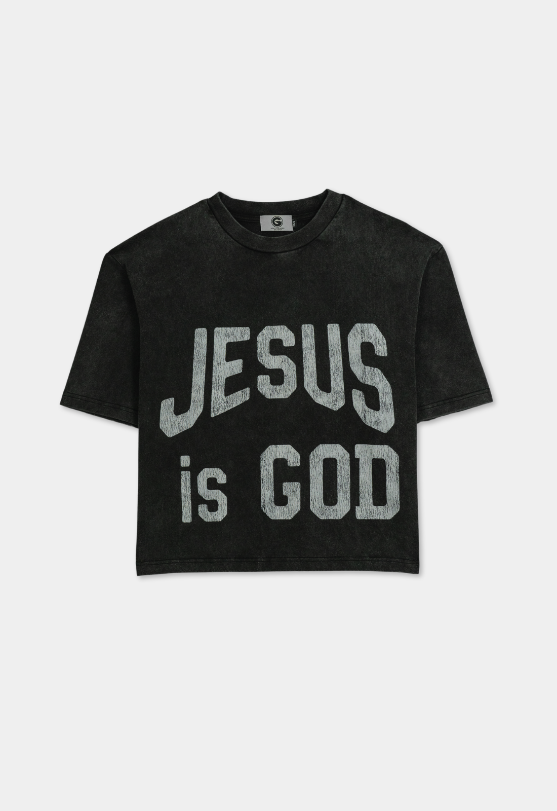 "JESUS IS GOD" OVERFLOW TEE