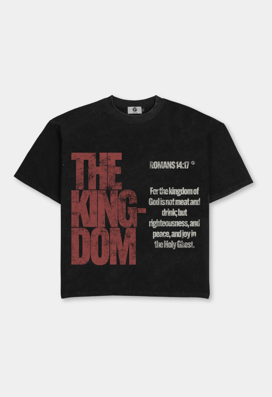 "KINGDOM" BOXY TEE